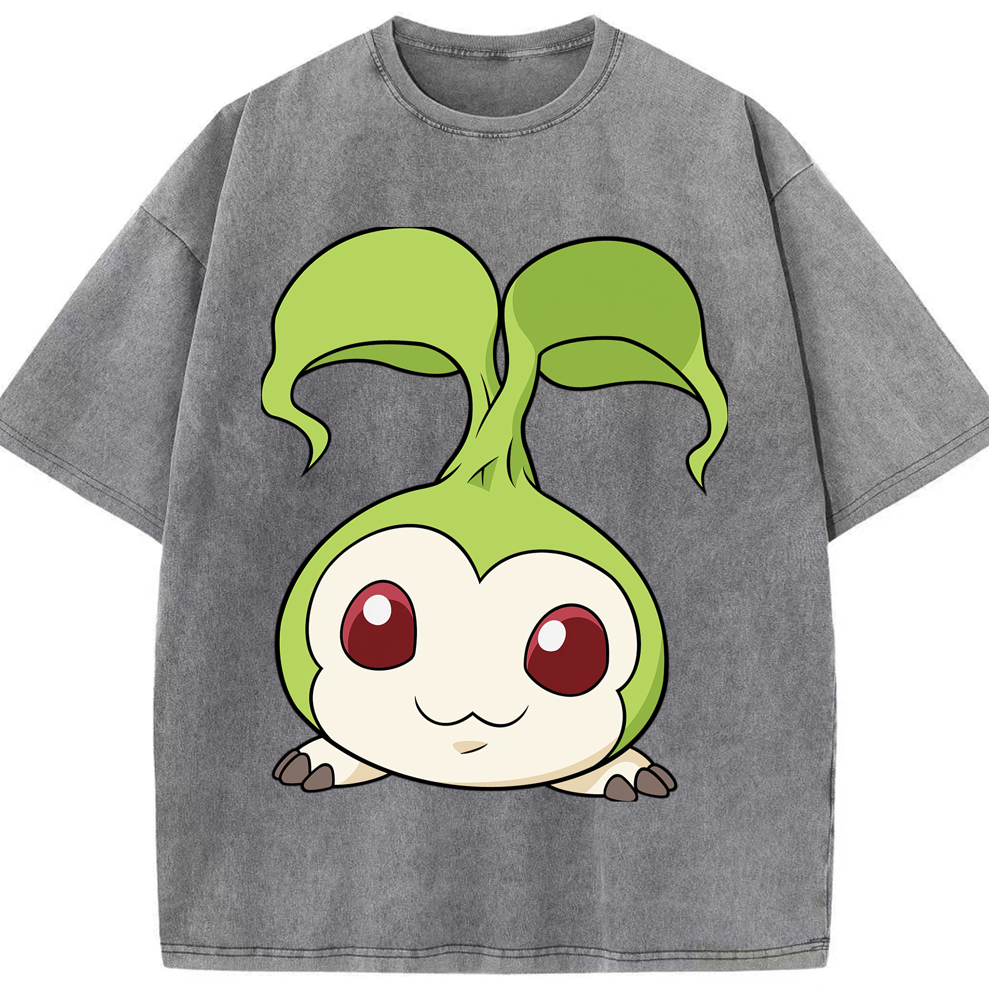 （画像用） Digimon デジタルモンスター/デジモン 綿100% ヴィンテージ風 半袖Tシャツ（フロントプリント）