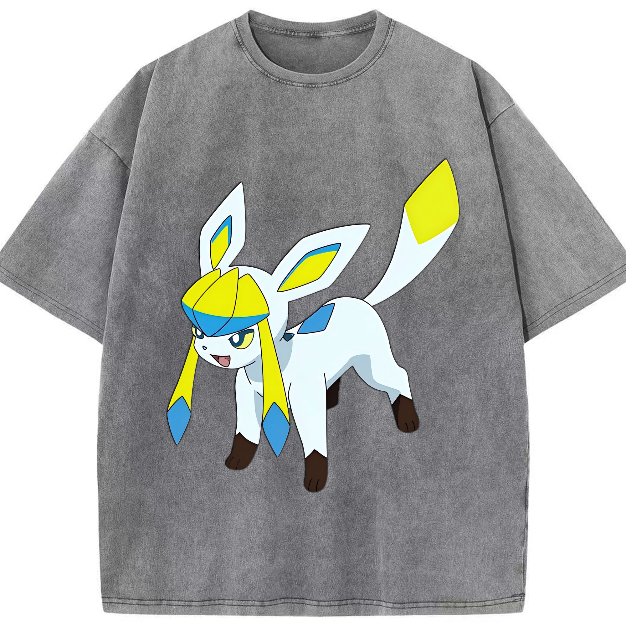 （画像用） Digimon デジタルモンスター/デジモン 綿100% ヴィンテージ風 半袖Tシャツ（フロントプリント）