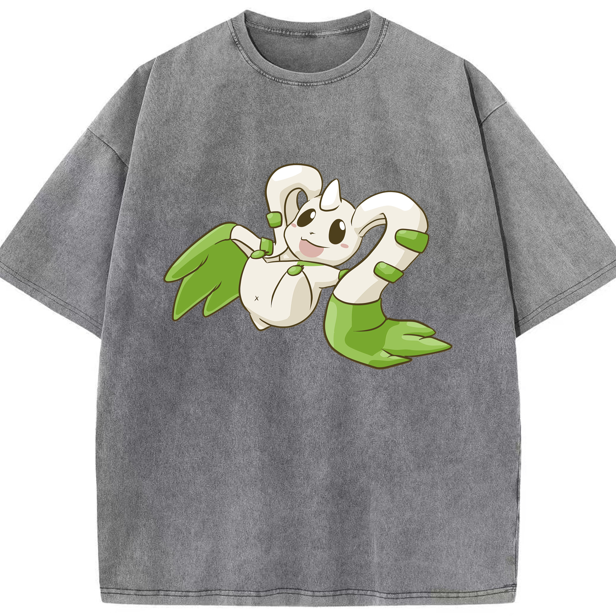 （画像用） Digimon デジタルモンスター/デジモン 綿100% ヴィンテージ風 半袖Tシャツ（フロントプリント）