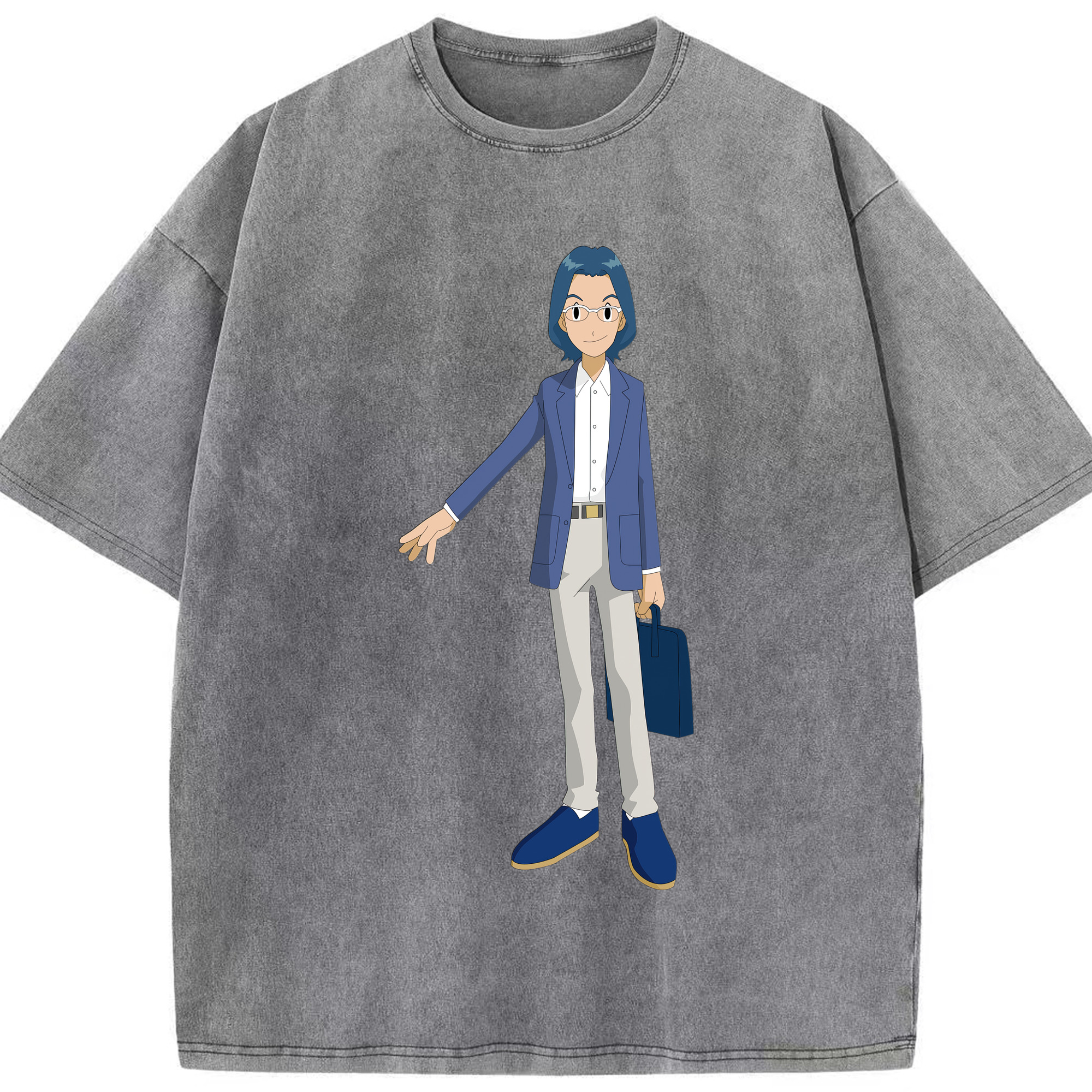 （画像用） Digimon デジタルモンスター/デジモン 綿100% ヴィンテージ風 半袖Tシャツ（フロントプリント）