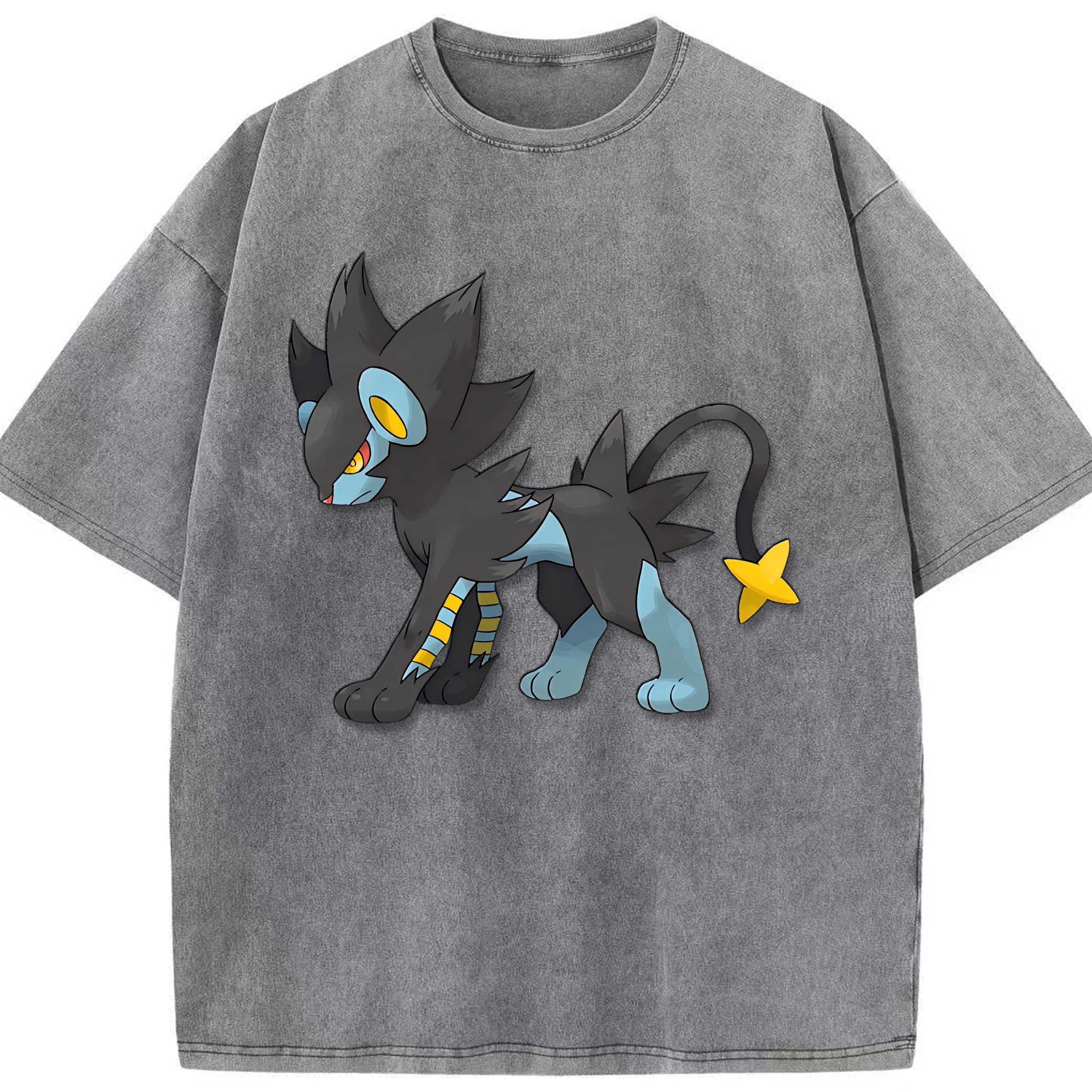 （画像用） Digimon デジタルモンスター/デジモン 綿100% ヴィンテージ風 半袖Tシャツ（フロントプリント）