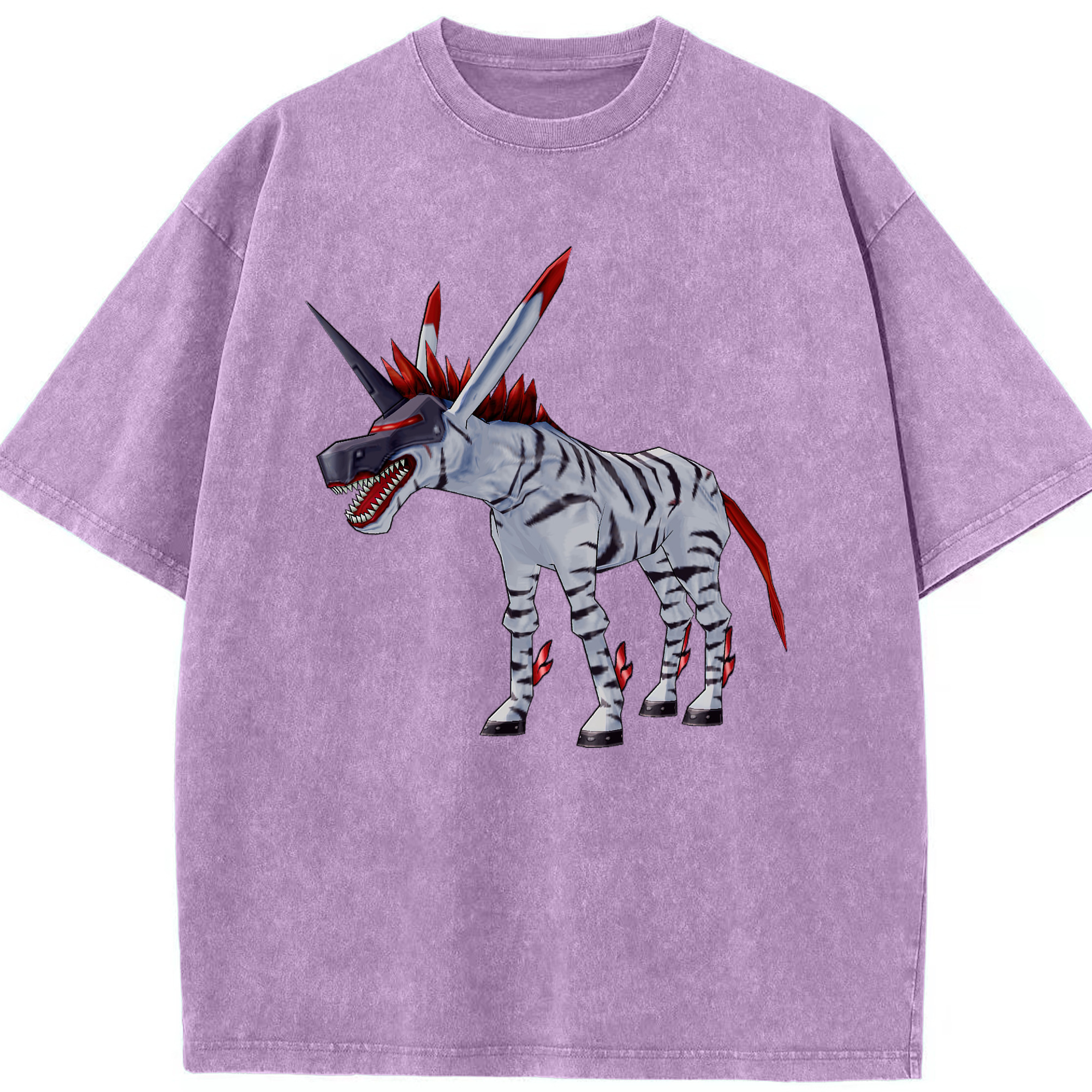 （画像用） Digimon デジタルモンスター/デジモン 綿100% ヴィンテージ風 半袖Tシャツ（フロントプリント）
