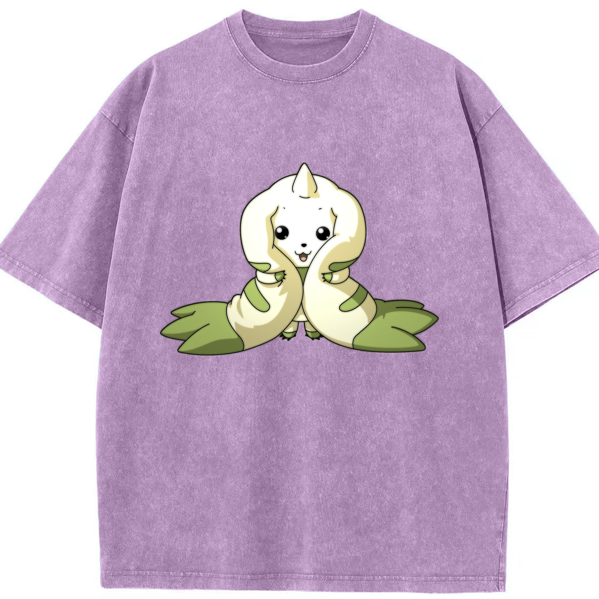 （画像用） Digimon デジタルモンスター/デジモン 綿100% ヴィンテージ風 半袖Tシャツ（フロントプリント）