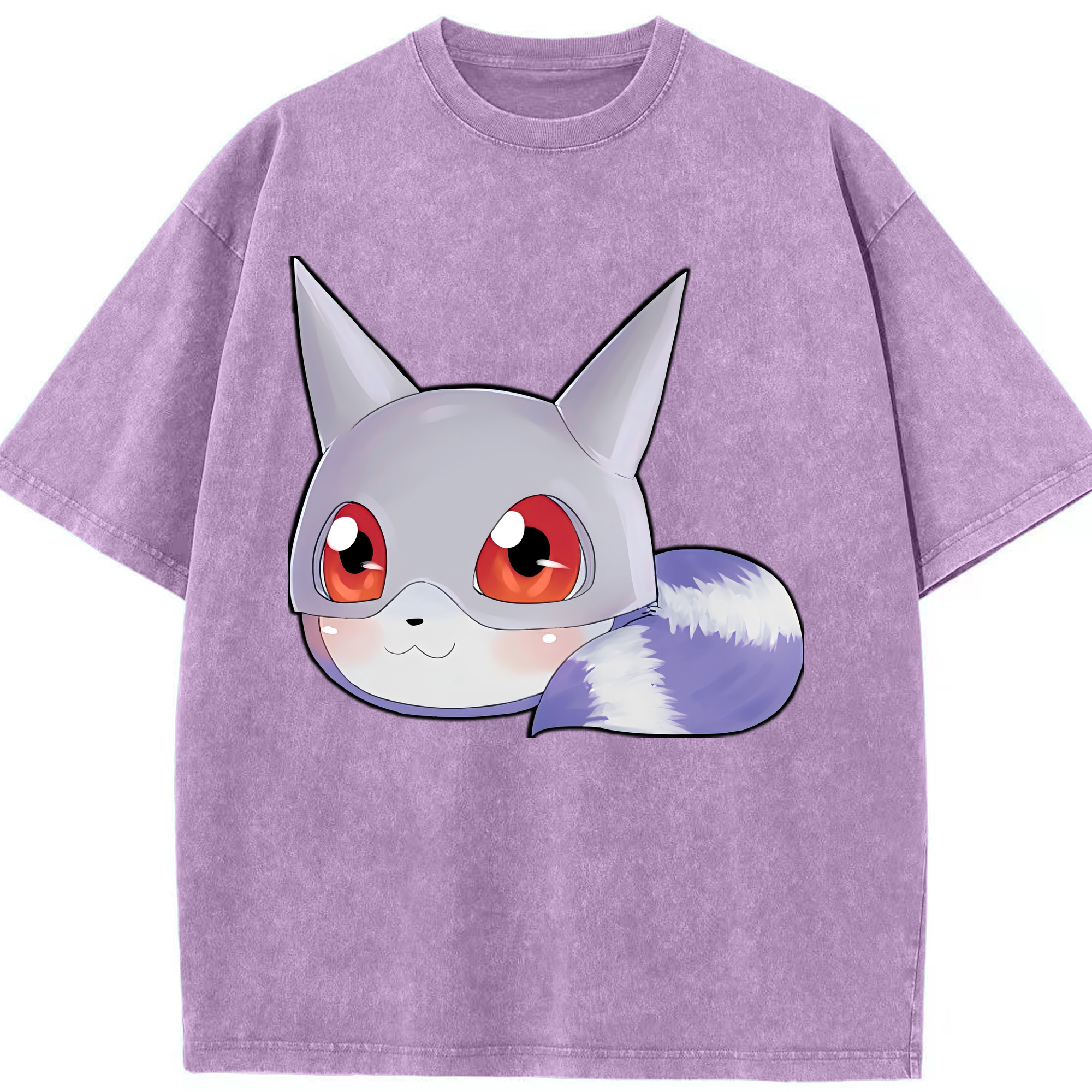 （画像用） Digimon デジタルモンスター/デジモン 綿100% ヴィンテージ風 半袖Tシャツ（フロントプリント）