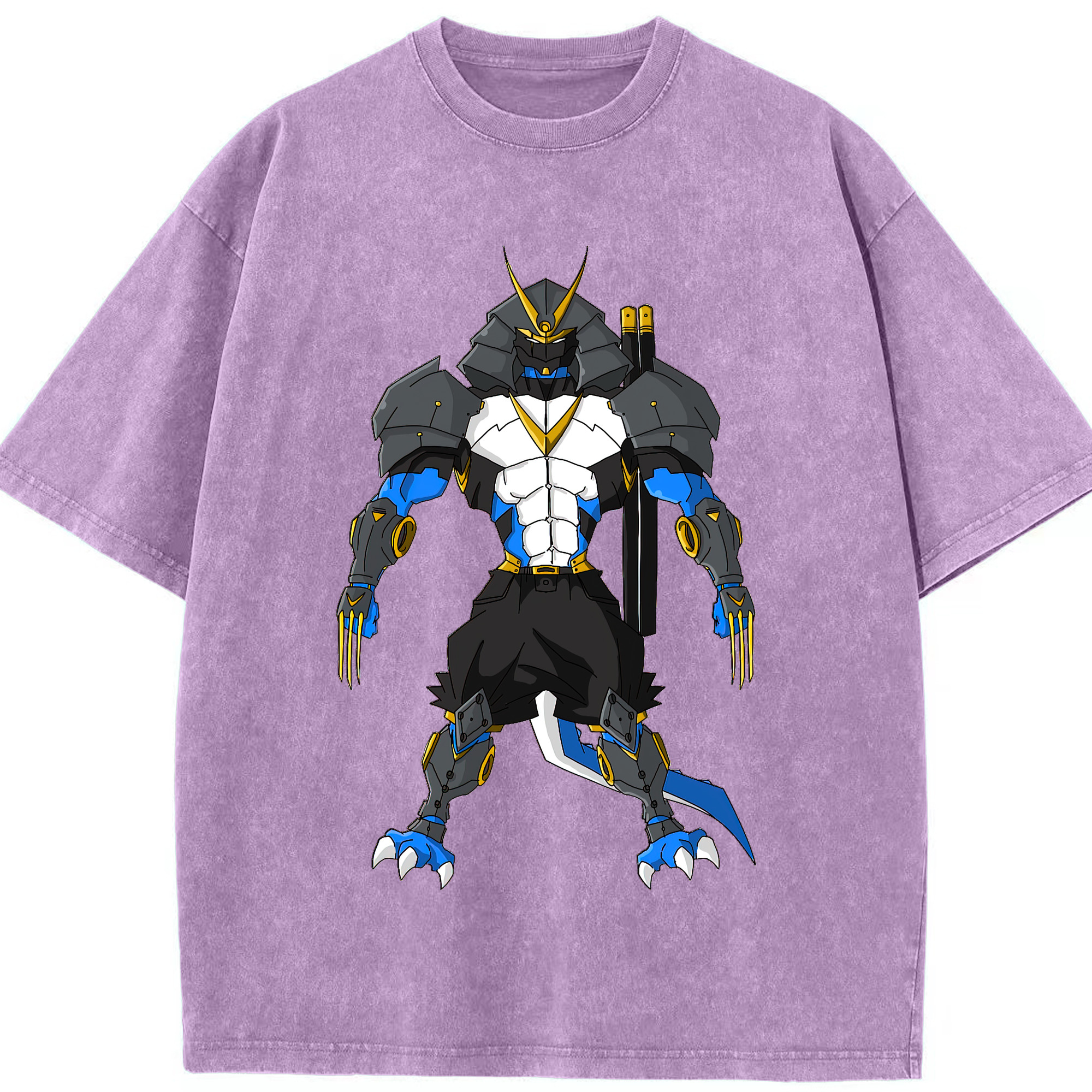 （画像用） Digimon デジタルモンスター/デジモン 綿100% ヴィンテージ風 半袖Tシャツ（フロントプリント）