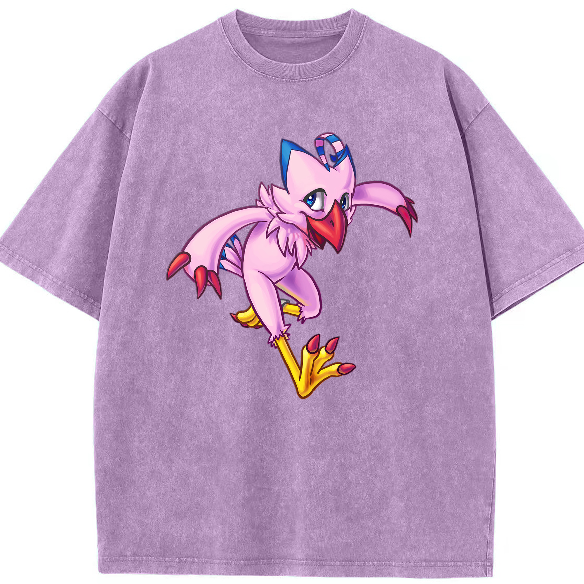 （画像用） Digimon デジタルモンスター/デジモン 綿100% ヴィンテージ風 半袖Tシャツ（フロントプリント）