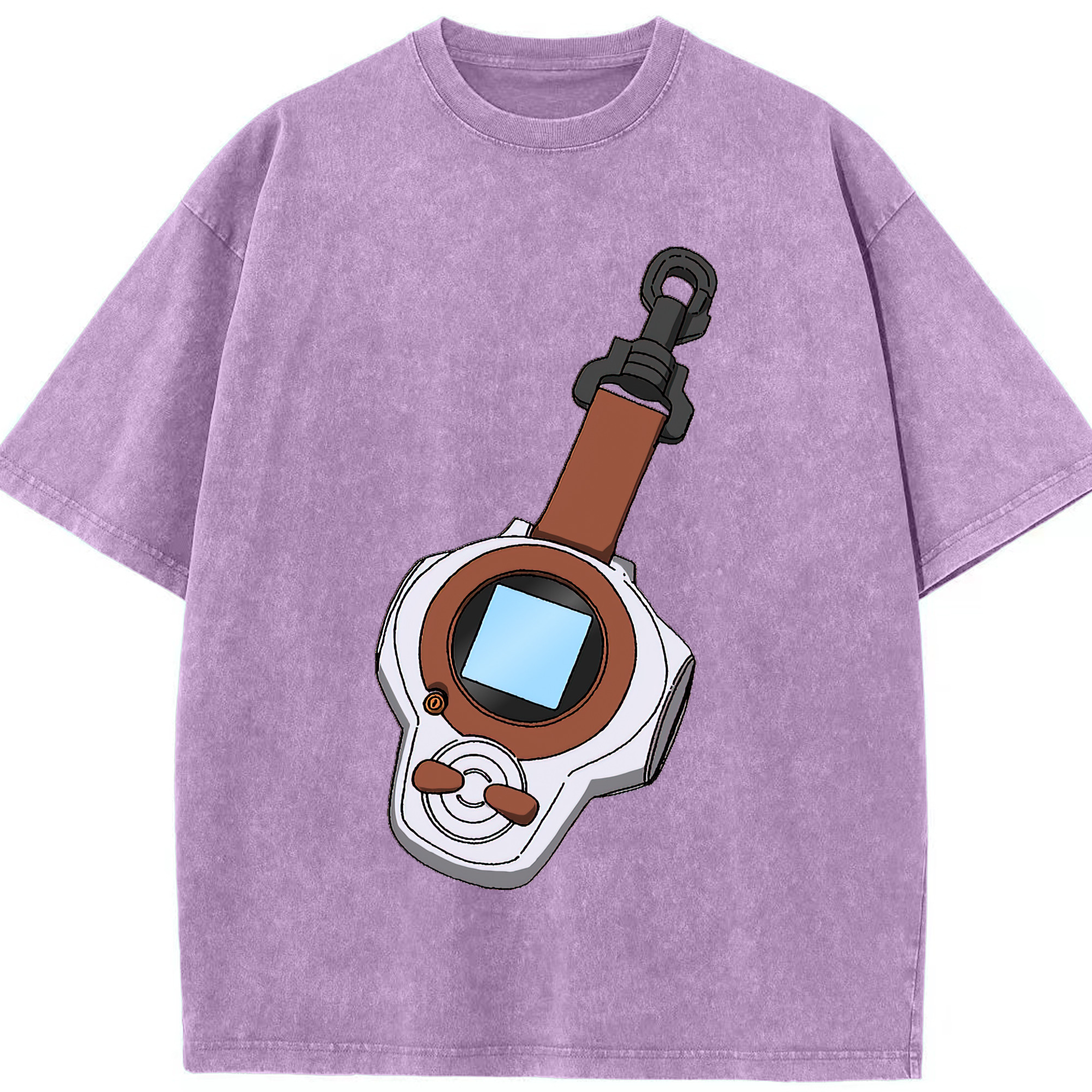 （画像用） Digimon デジタルモンスター/デジモン 綿100% ヴィンテージ風 半袖Tシャツ（フロントプリント）