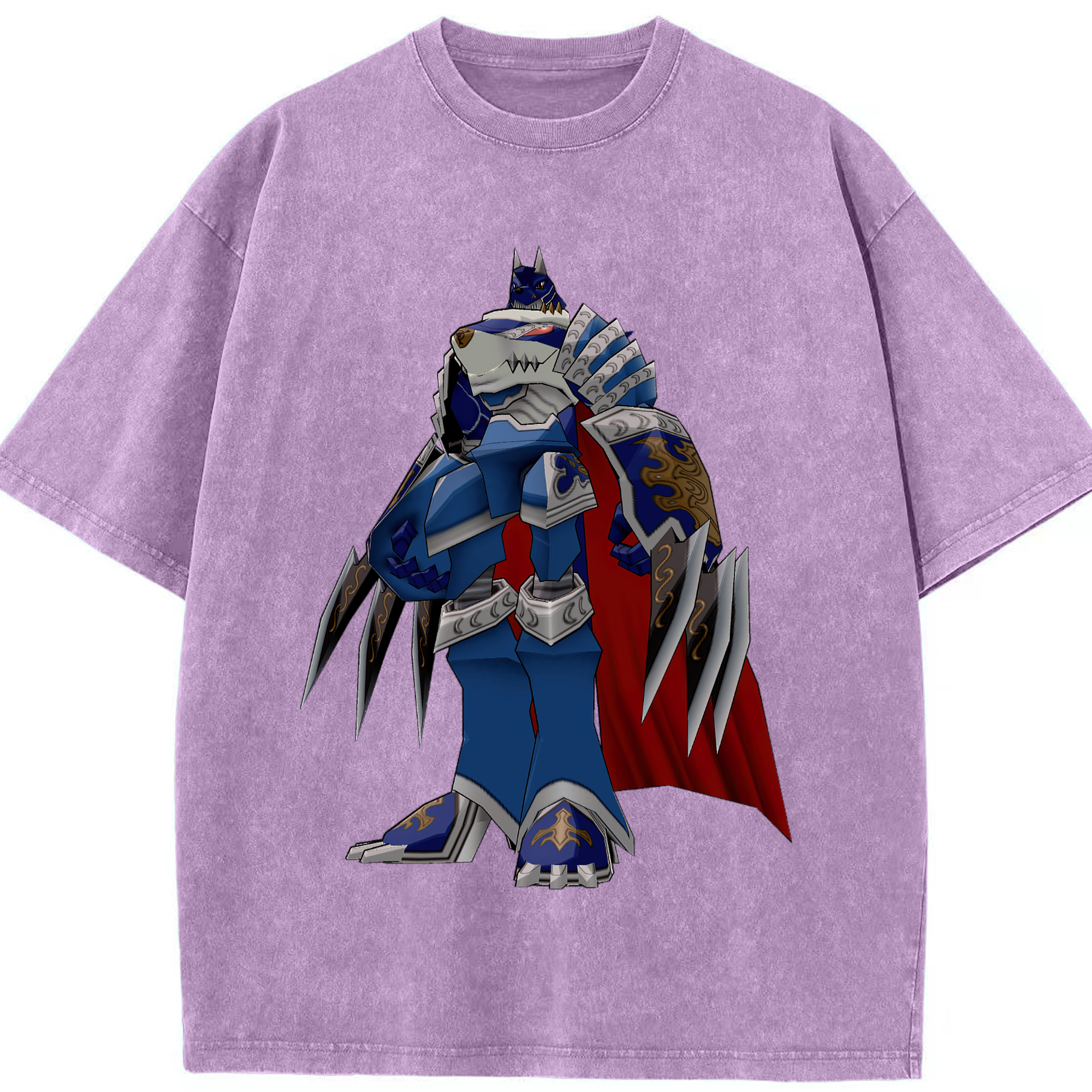 （画像用） Digimon デジタルモンスター/デジモン 綿100% ヴィンテージ風 半袖Tシャツ（フロントプリント）
