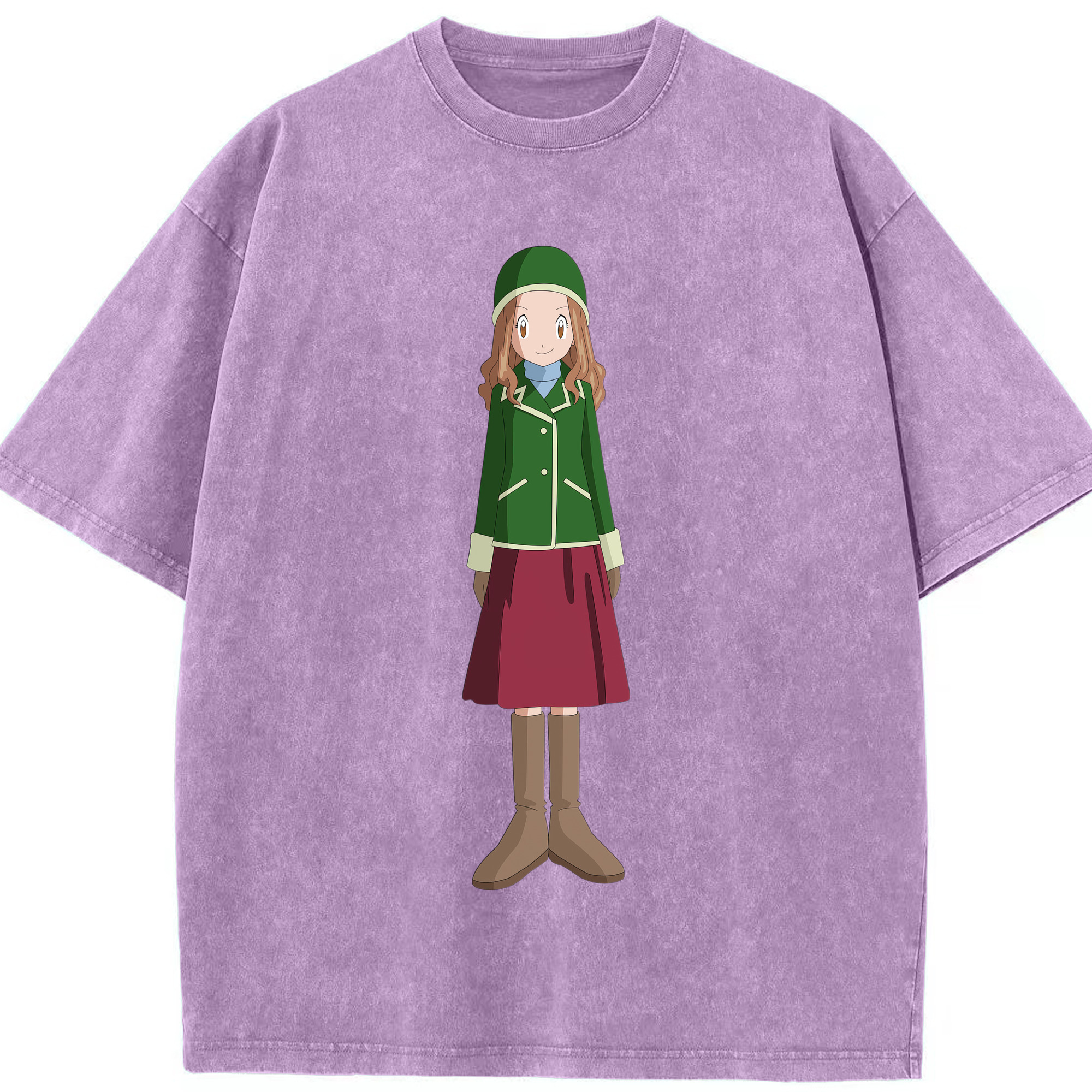 （画像用） Digimon デジタルモンスター/デジモン 綿100% ヴィンテージ風 半袖Tシャツ（フロントプリント）