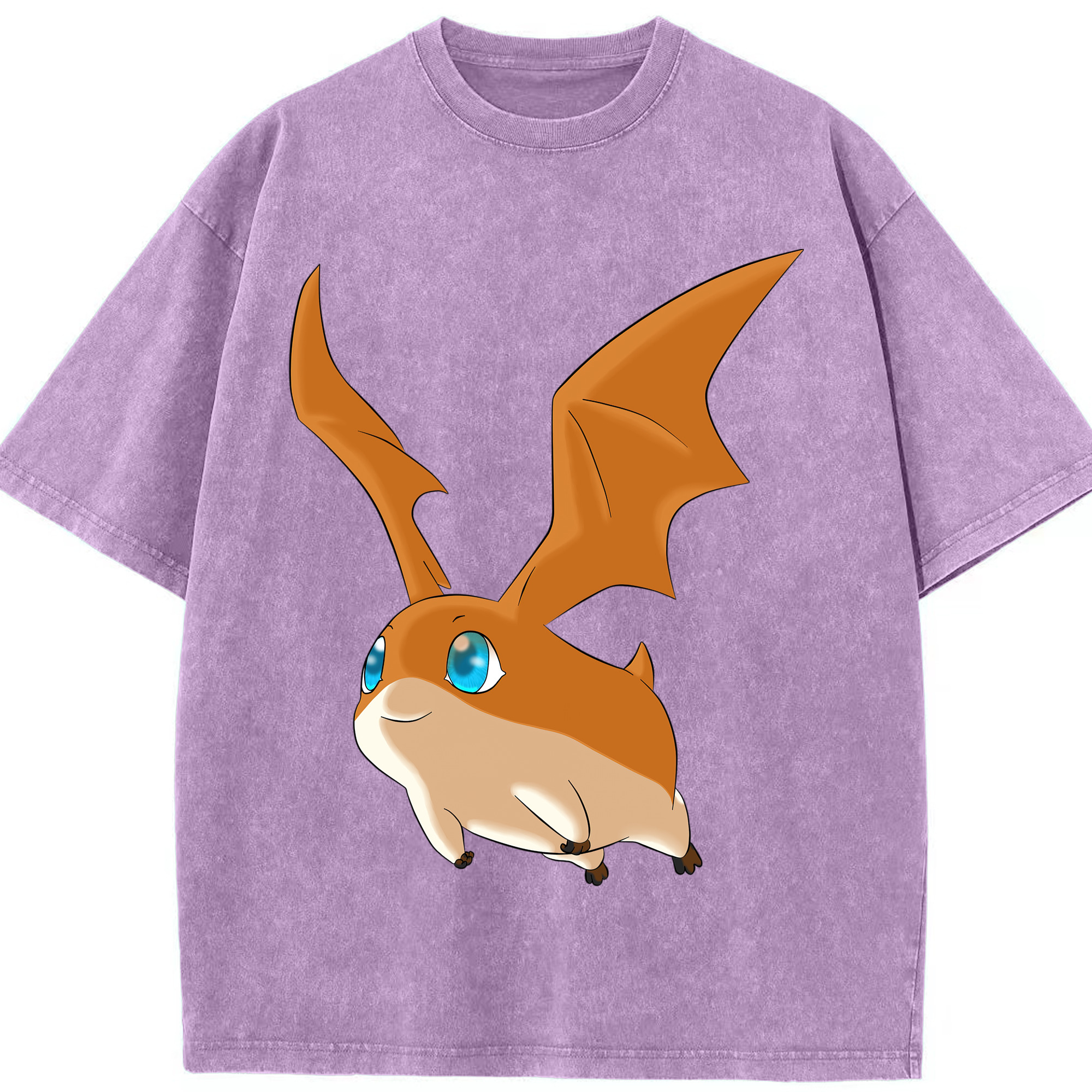 （画像用） Digimon デジタルモンスター/デジモン 綿100% ヴィンテージ風 半袖Tシャツ（フロントプリント）