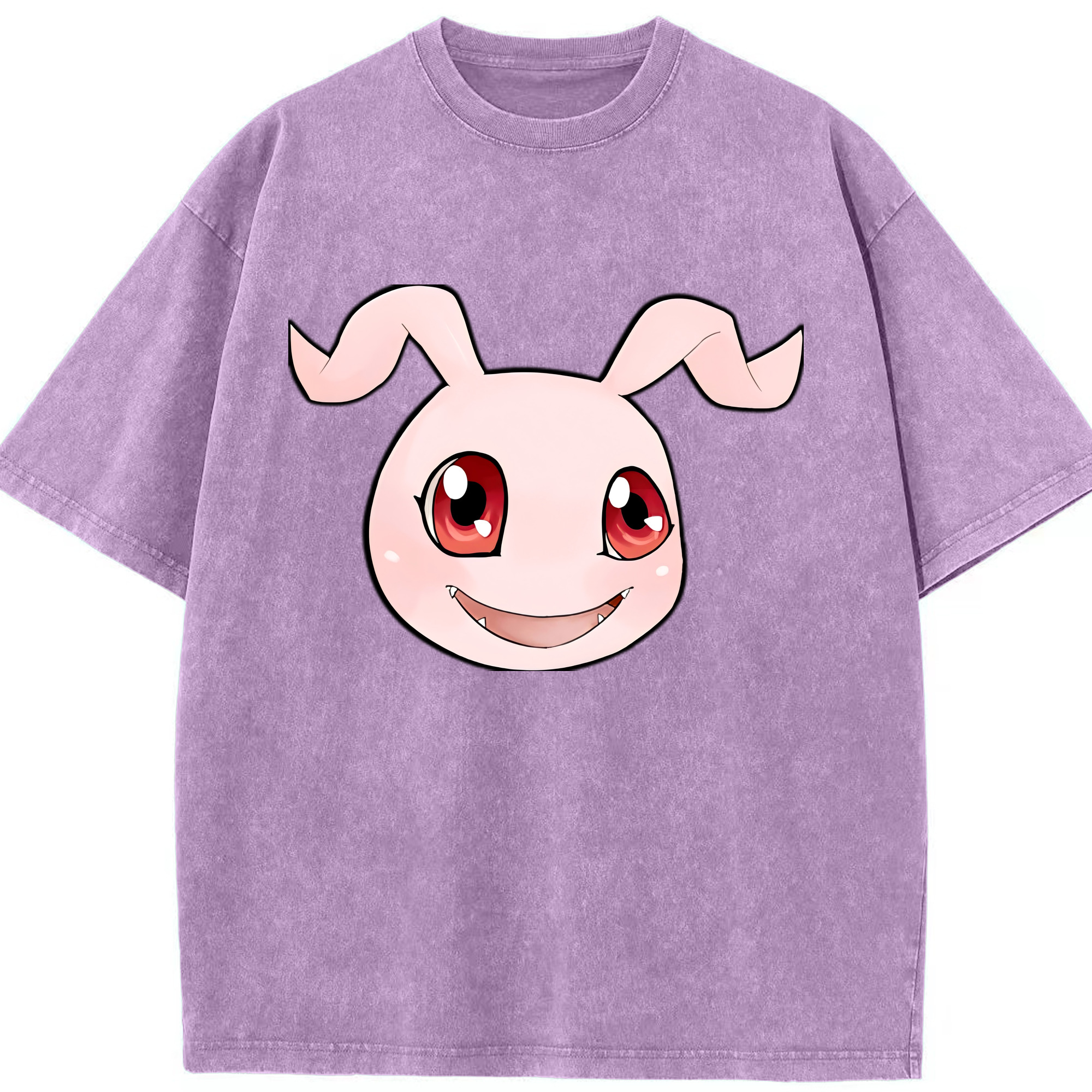 （画像用） Digimon デジタルモンスター/デジモン 綿100% ヴィンテージ風 半袖Tシャツ（フロントプリント）