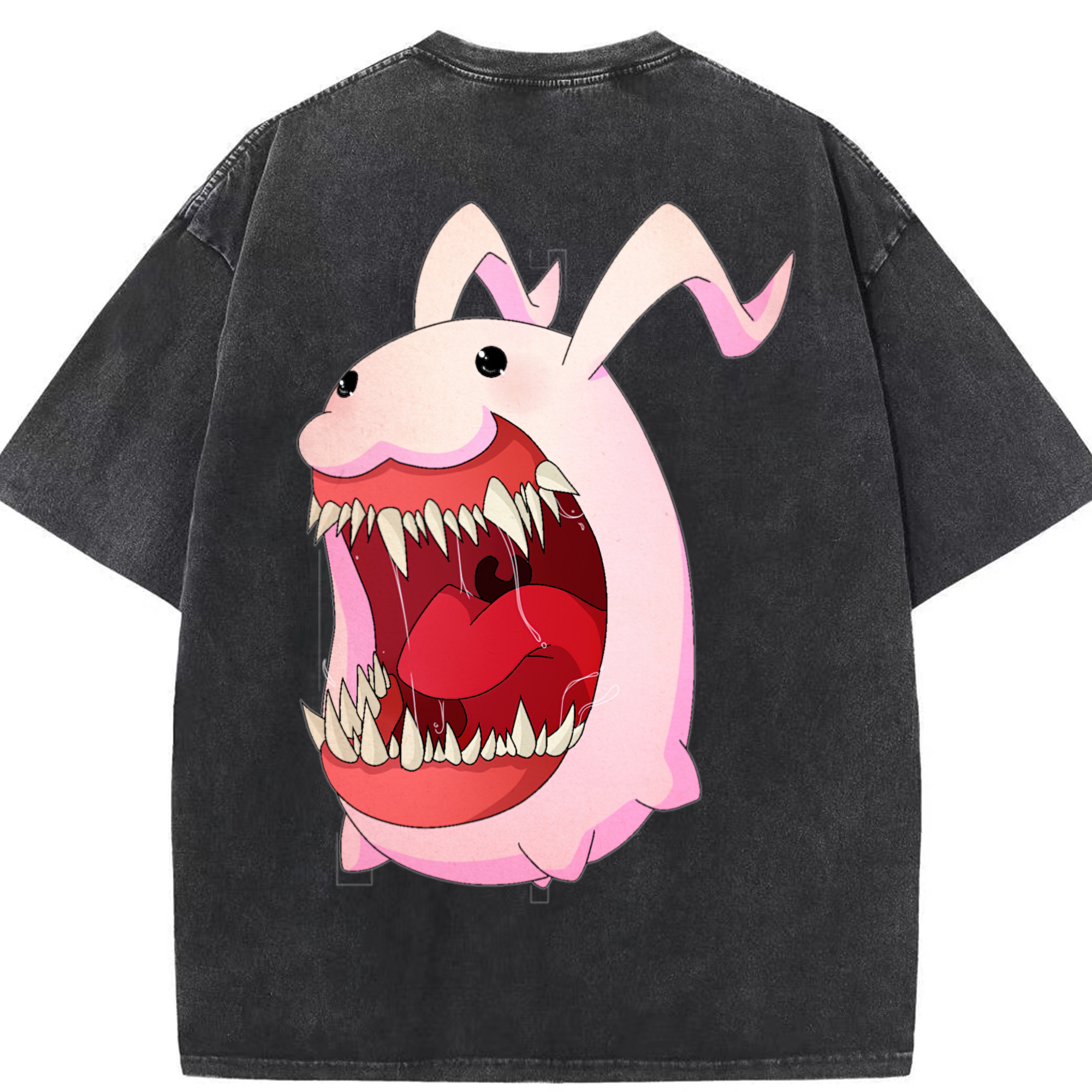 （画像用） Digimon デジタルモンスター/デジモン 綿100% ヴィンテージ風 半袖Tシャツ（背面プリント）