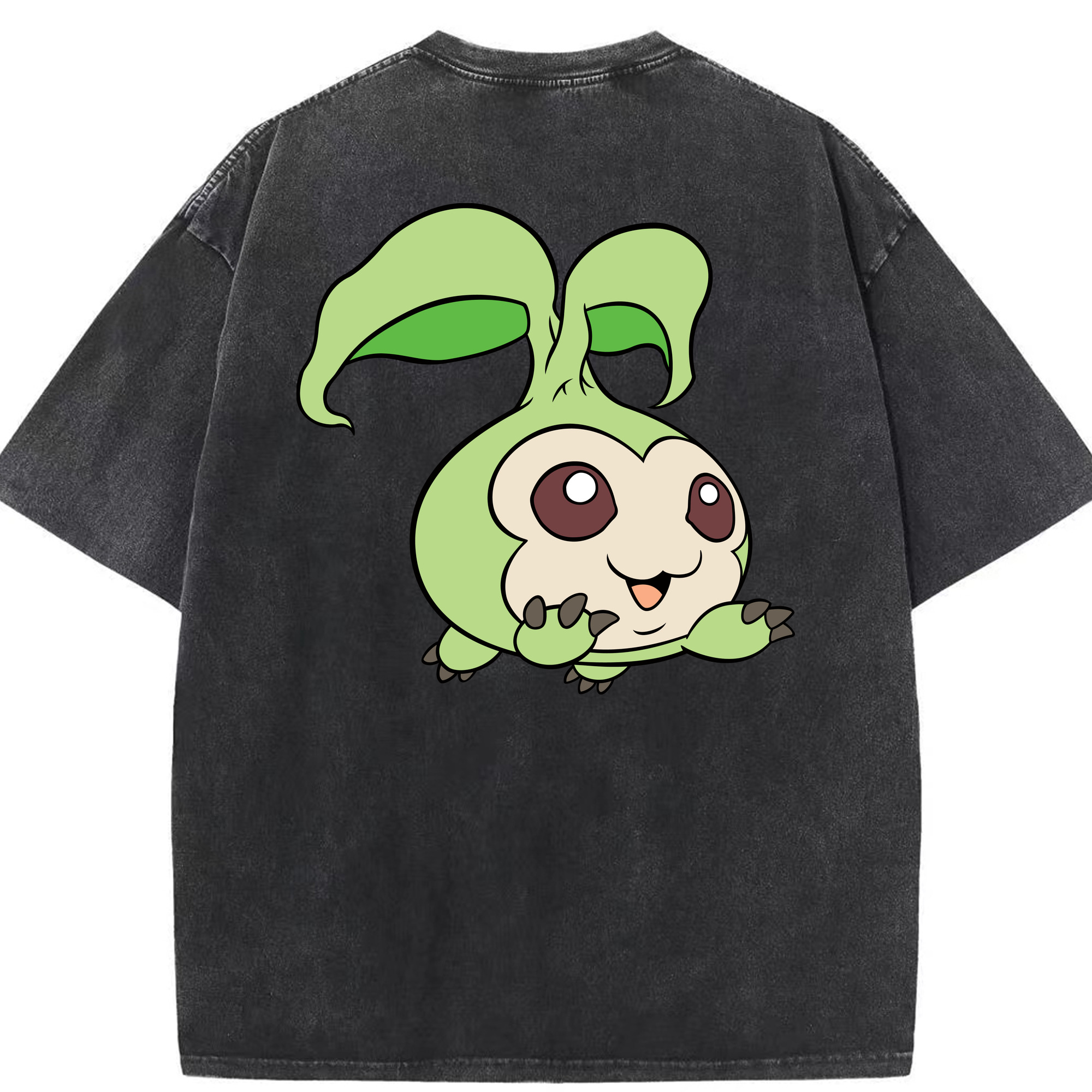 （画像用） Digimon デジタルモンスター/デジモン 綿100% ヴィンテージ風 半袖Tシャツ（背面プリント）