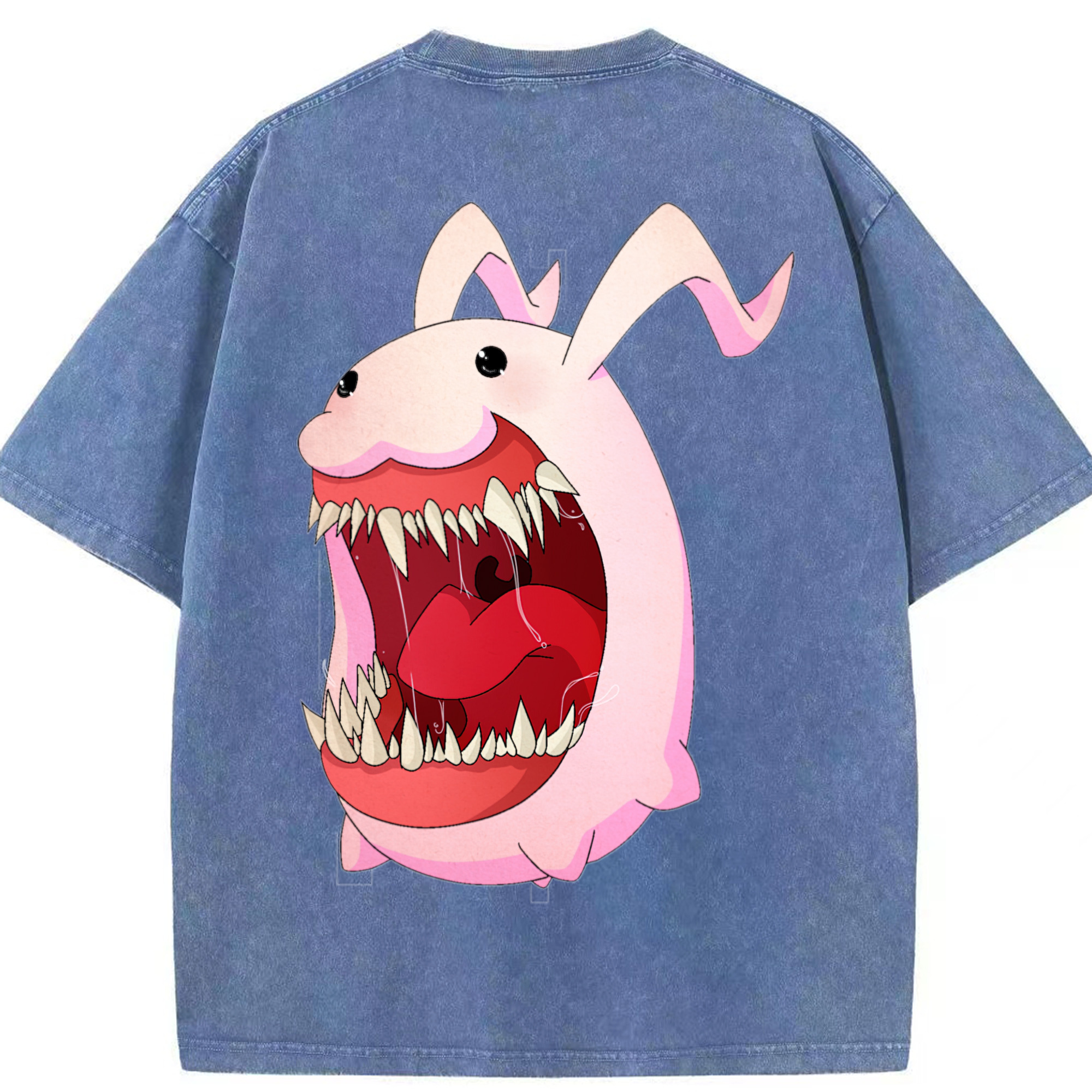 （画像用） Digimon デジタルモンスター/デジモン 綿100% ヴィンテージ風 半袖Tシャツ（背面プリント）