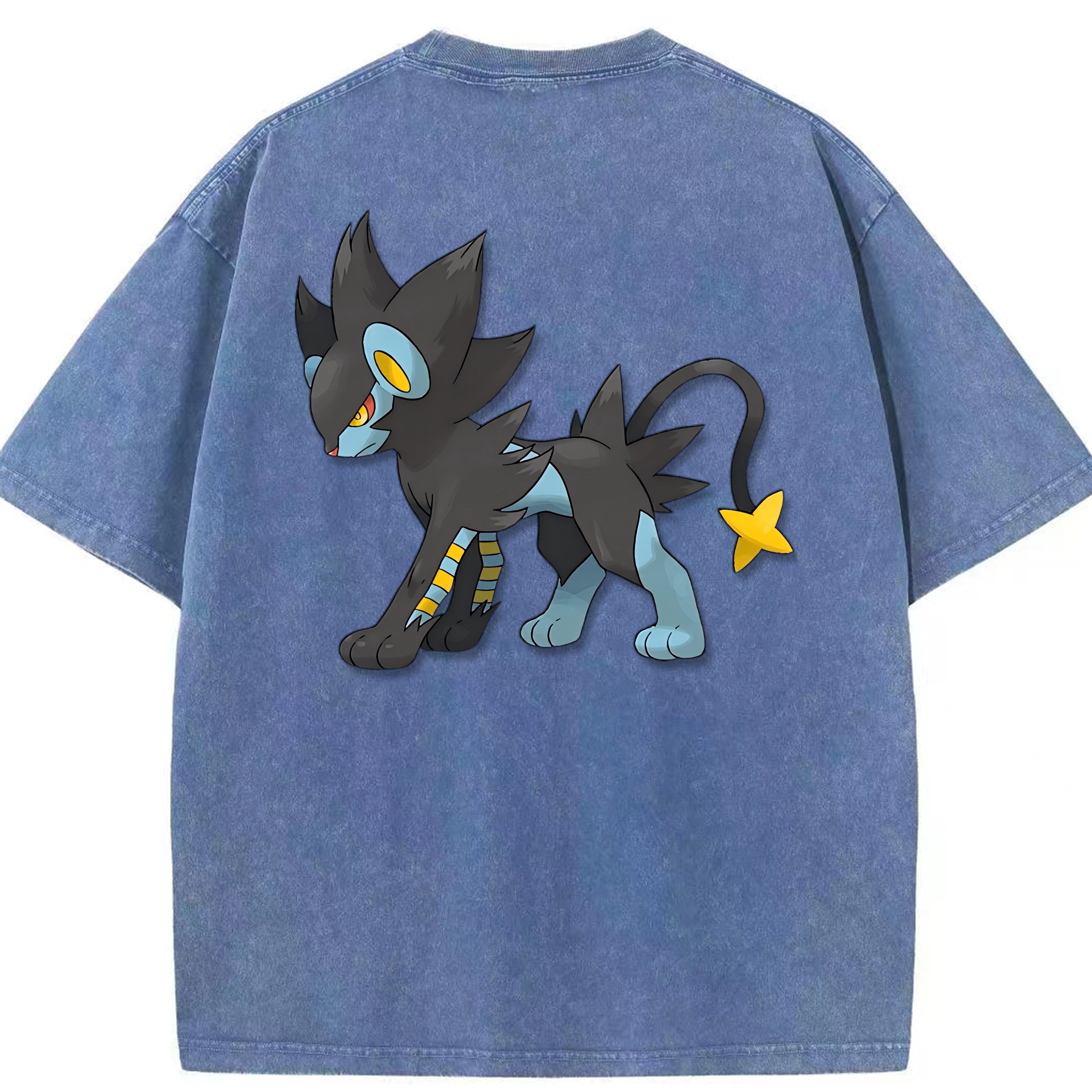 （画像用） Digimon デジタルモンスター/デジモン 綿100% ヴィンテージ風 半袖Tシャツ（背面プリント）