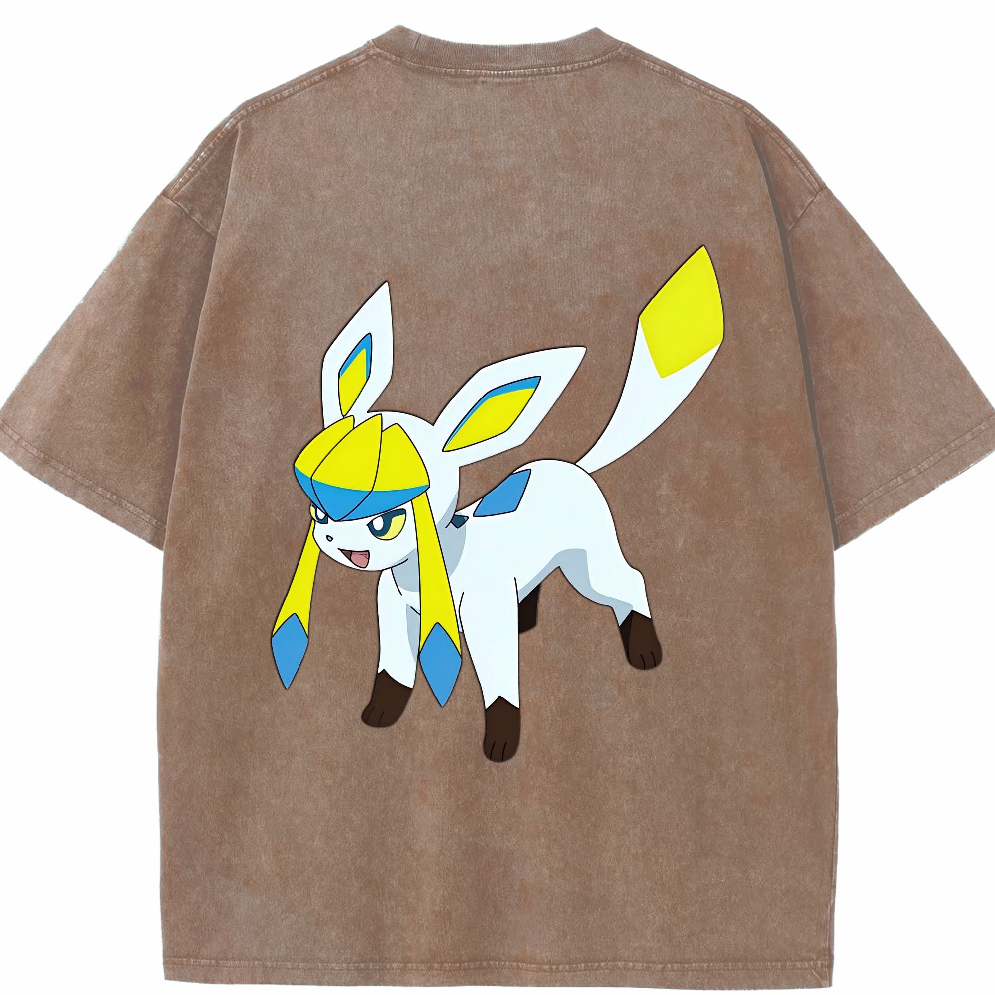 （画像用） Digimon デジタルモンスター/デジモン 綿100% ヴィンテージ風 半袖Tシャツ（背面プリント）