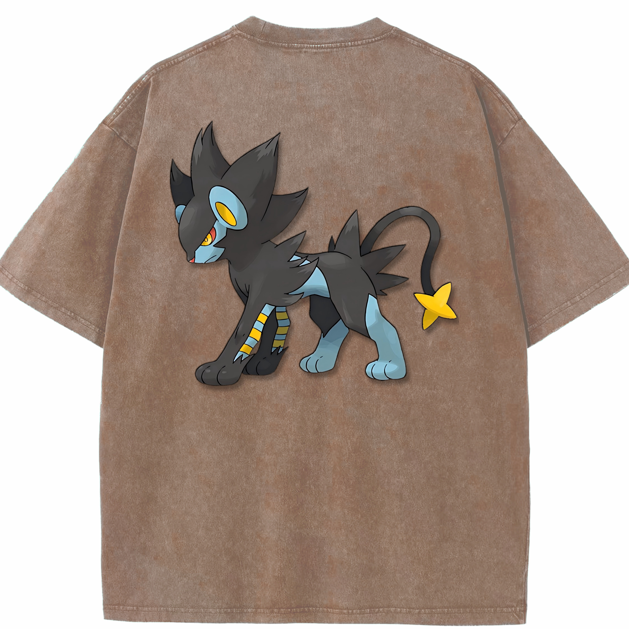 （画像用） Digimon デジタルモンスター/デジモン 綿100% ヴィンテージ風 半袖Tシャツ（背面プリント）