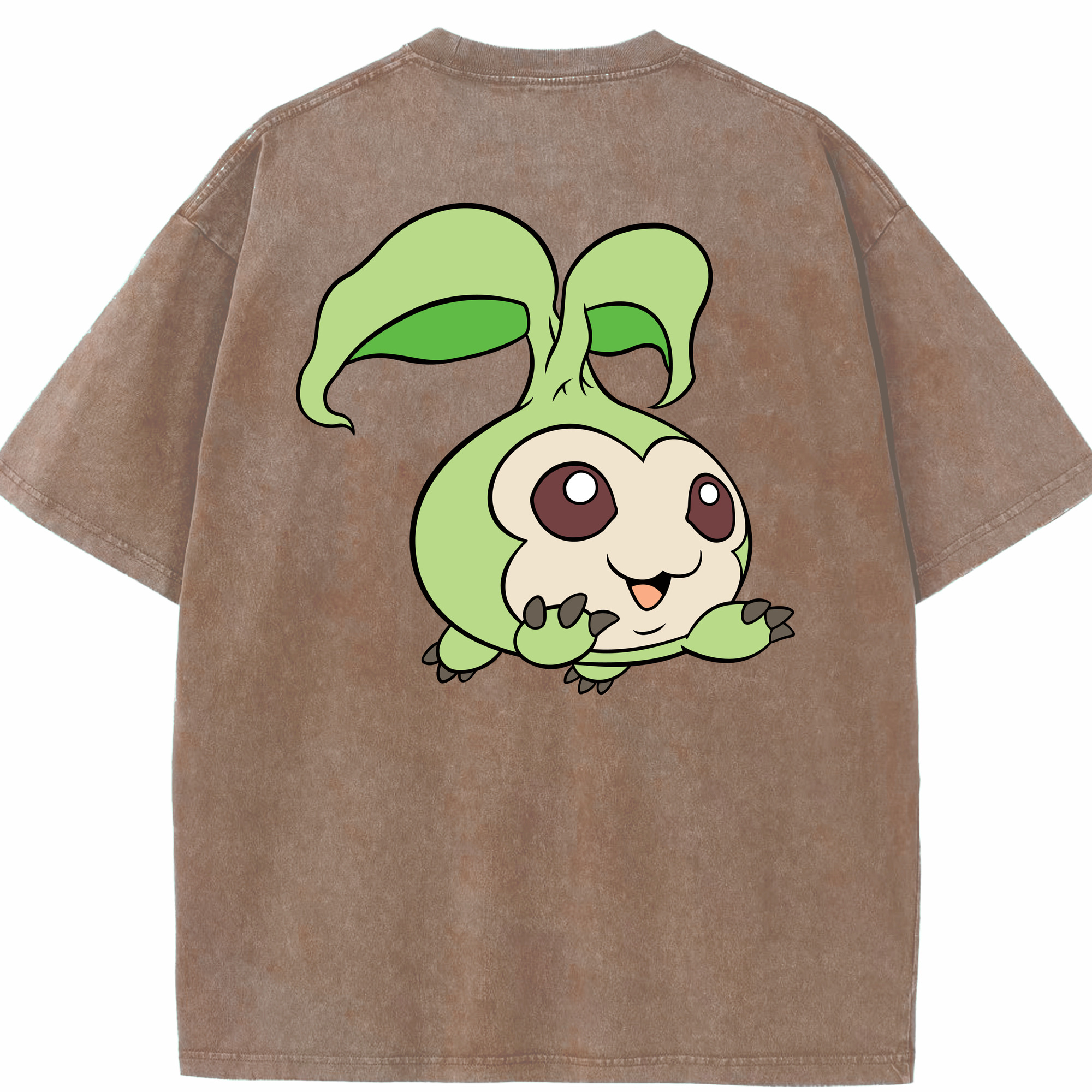 （画像用） Digimon デジタルモンスター/デジモン 綿100% ヴィンテージ風 半袖Tシャツ（背面プリント）
