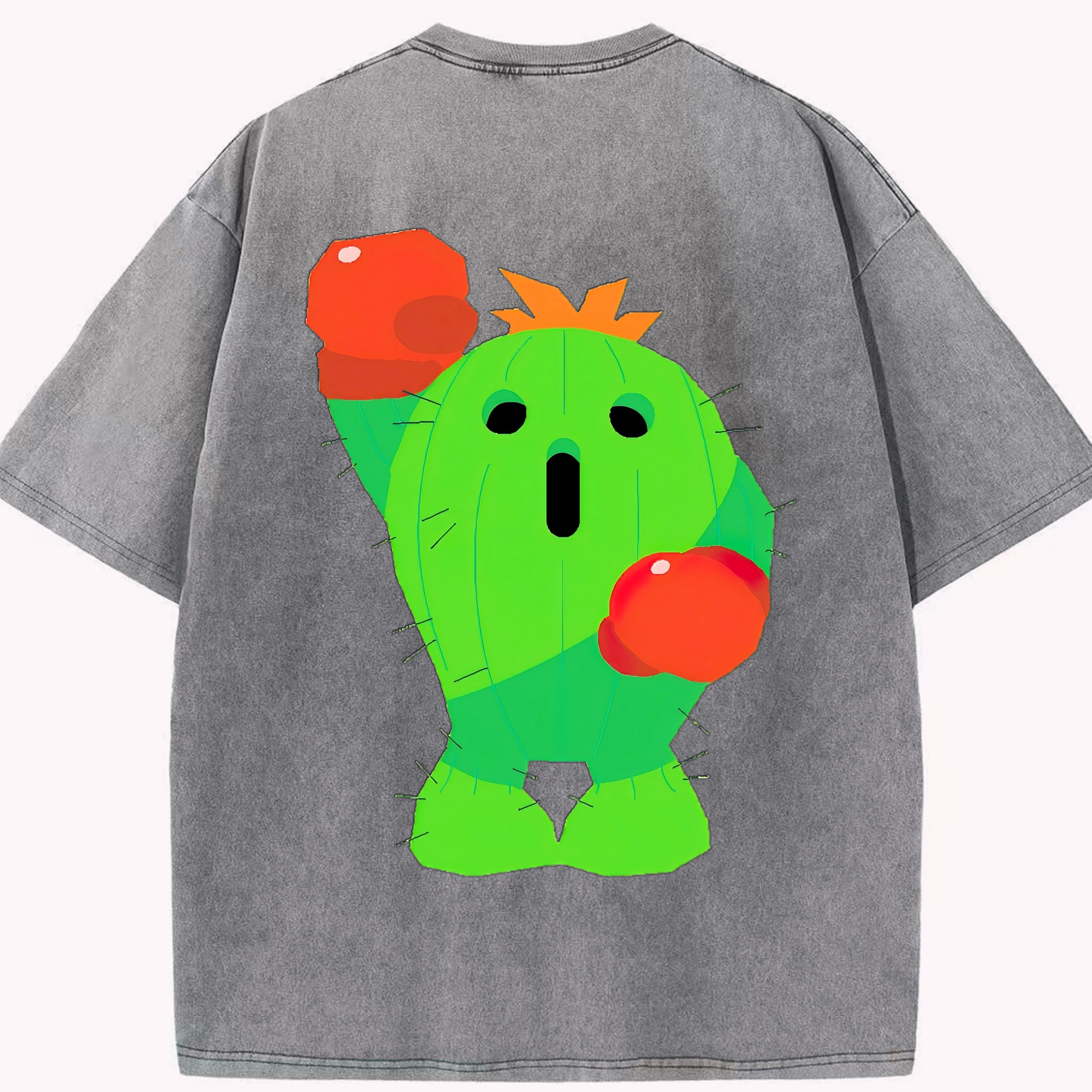 （画像用） Digimon デジタルモンスター/デジモン 綿100% ヴィンテージ風 半袖Tシャツ（背面プリント）