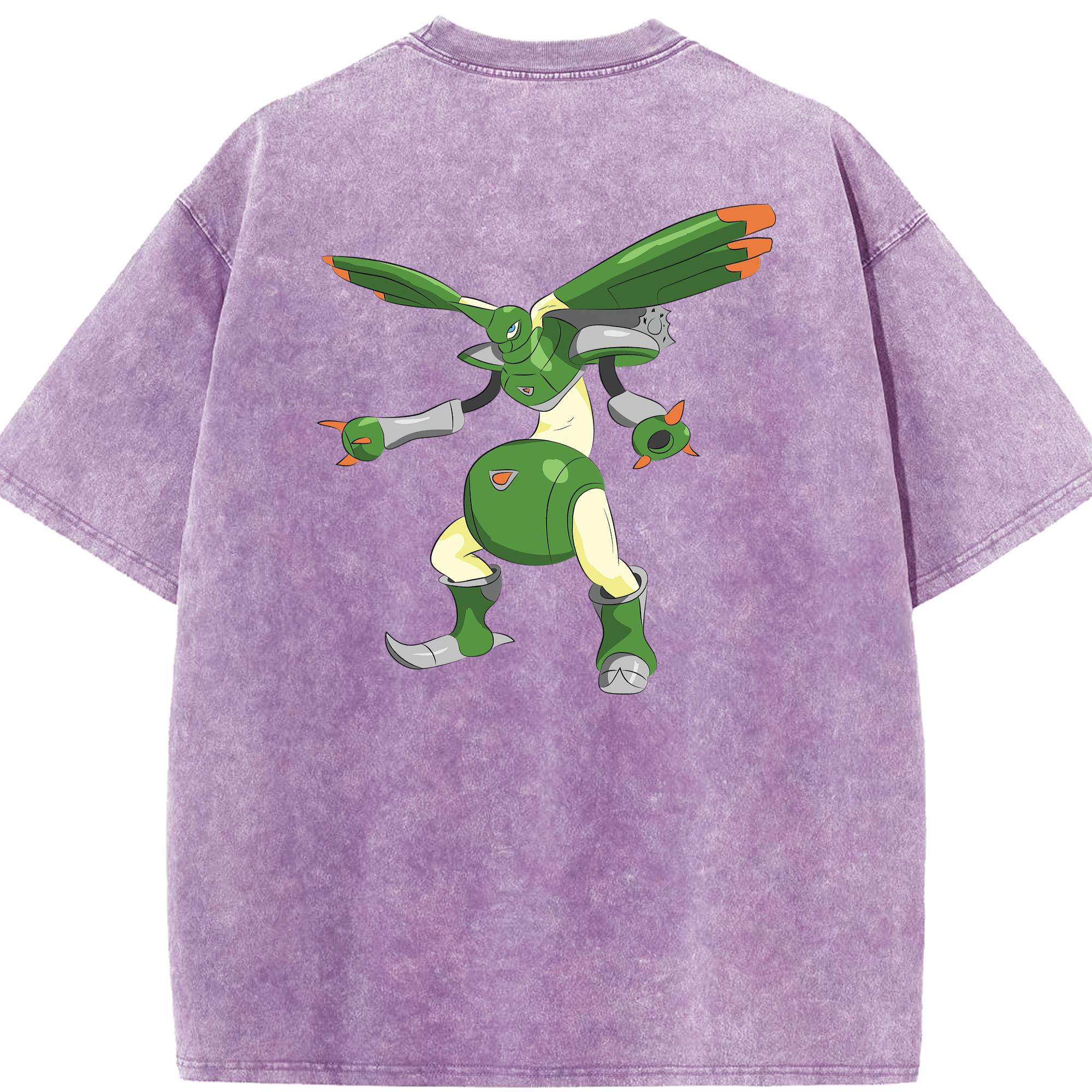 （画像用） Digimon デジタルモンスター/デジモン 綿100% ヴィンテージ風 半袖Tシャツ（背面プリント）