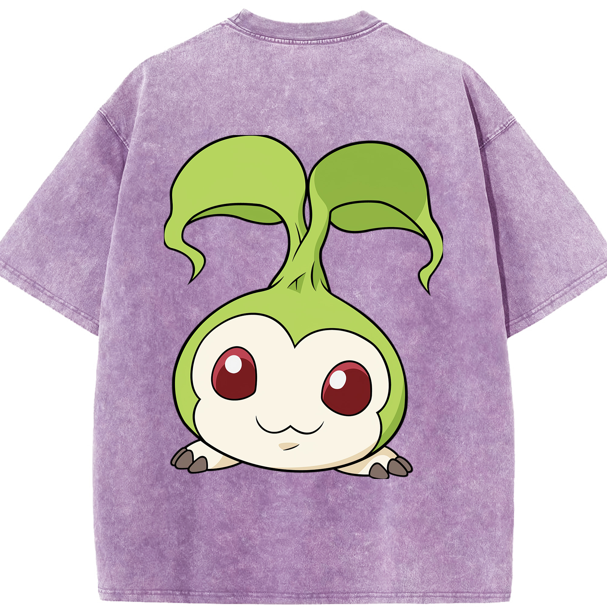（画像用） Digimon デジタルモンスター/デジモン 綿100% ヴィンテージ風 半袖Tシャツ（背面プリント）