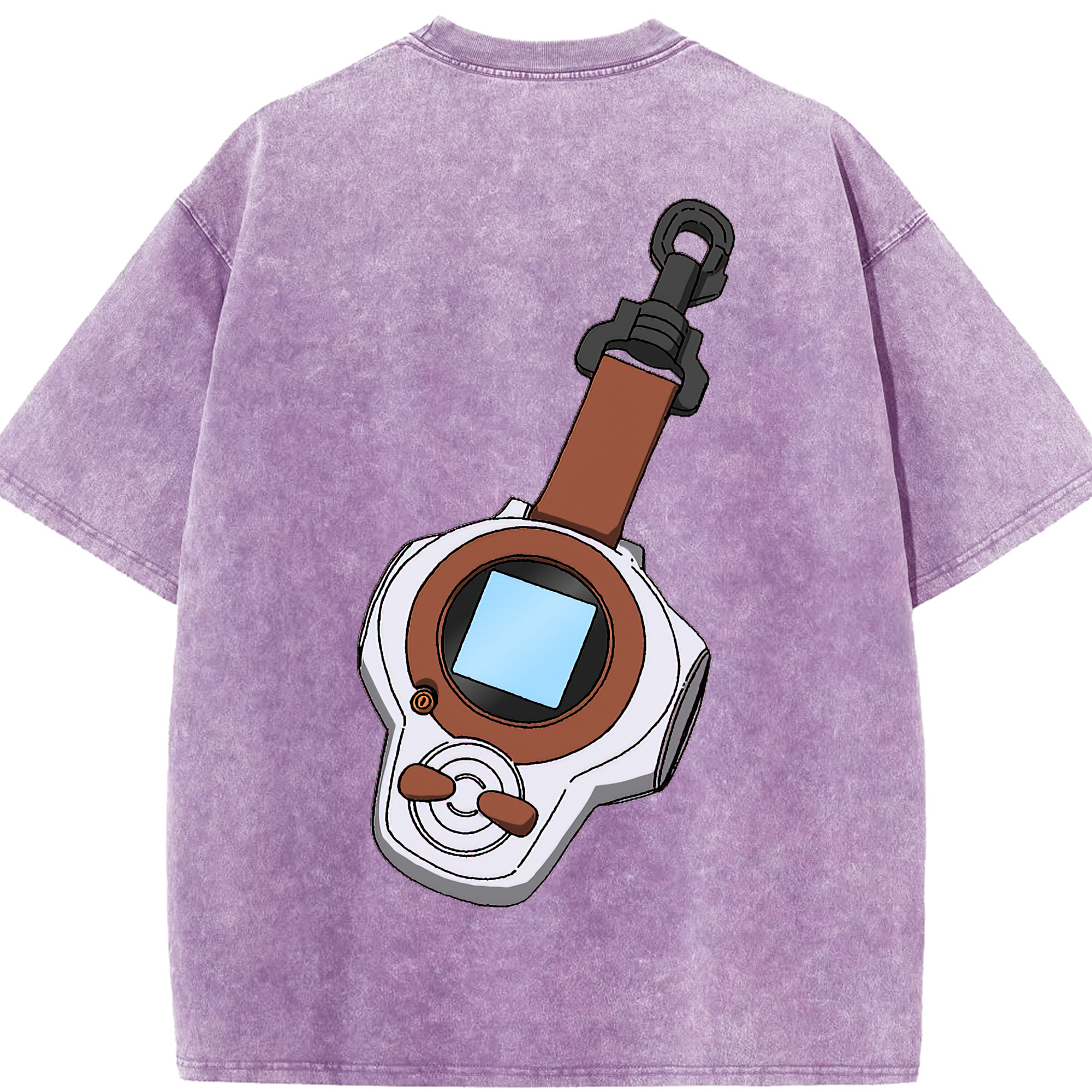 （画像用） Digimon デジタルモンスター/デジモン 綿100% ヴィンテージ風 半袖Tシャツ（背面プリント）