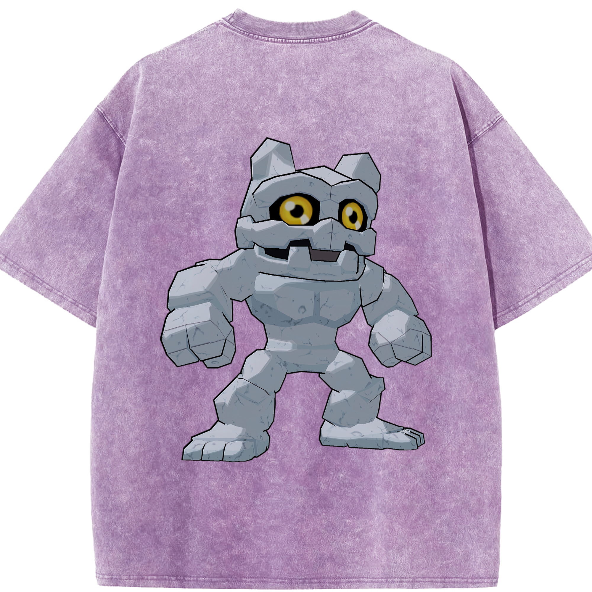 （画像用） Digimon デジタルモンスター/デジモン 綿100% ヴィンテージ風 半袖Tシャツ（背面プリント）