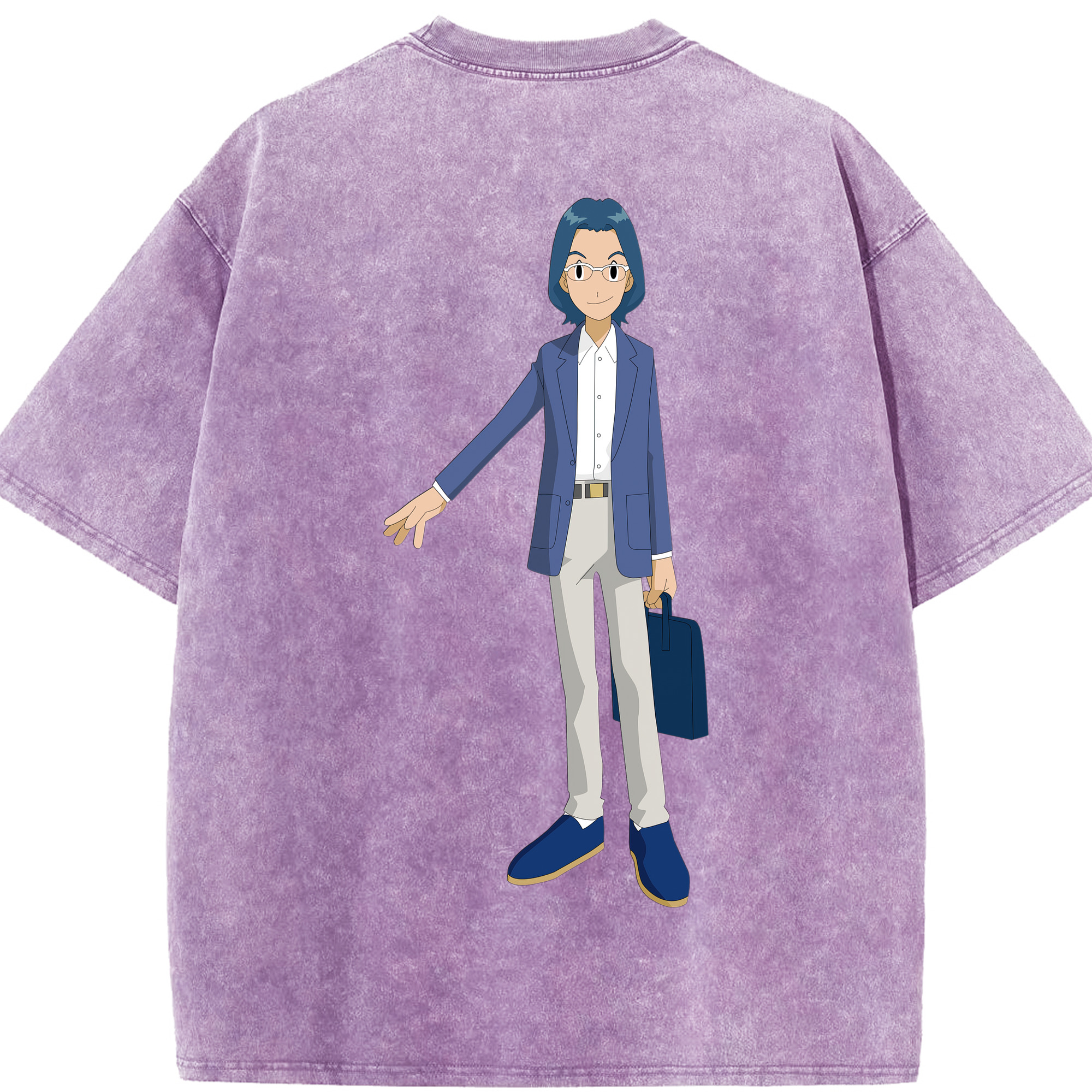 （画像用） Digimon デジタルモンスター/デジモン 綿100% ヴィンテージ風 半袖Tシャツ（背面プリント）