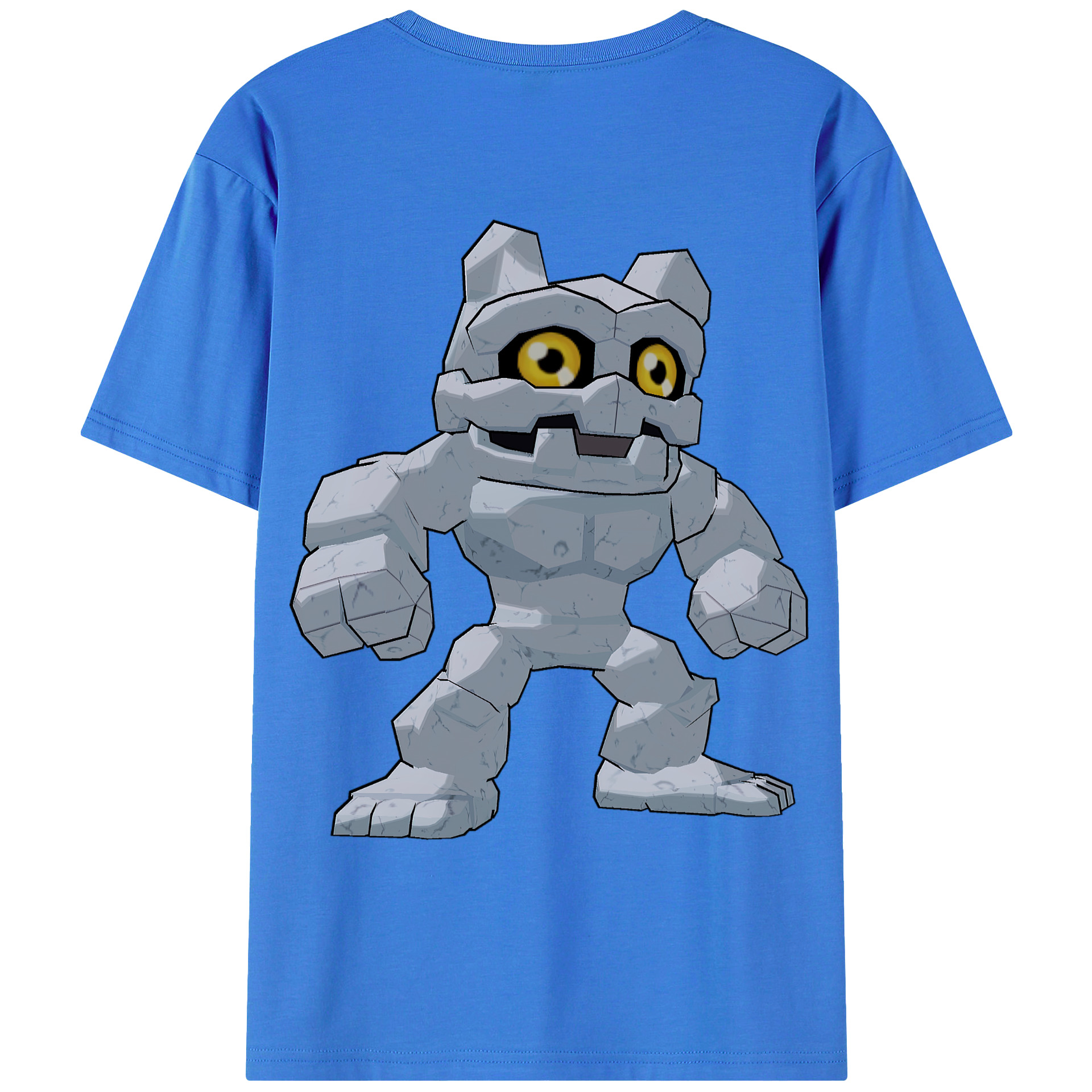（画像用） Digimon デジタルモンスター/デジモン 綿100％ メンズ半袖Tシャツ（バックプリント） 通気性