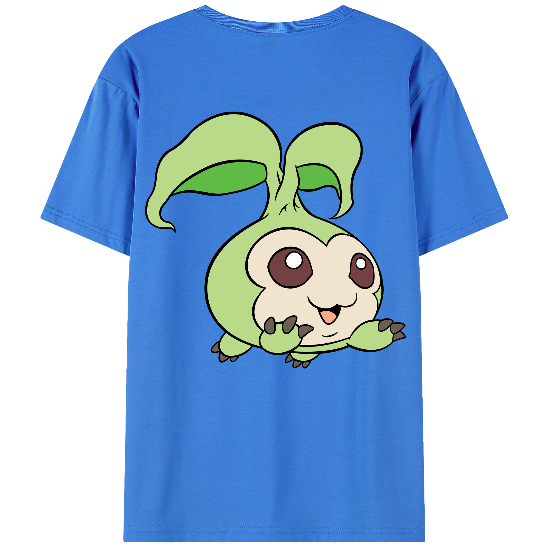 （画像用） Digimon デジタルモンスター/デジモン 綿100％ メンズ半袖Tシャツ（バックプリント） 通気性