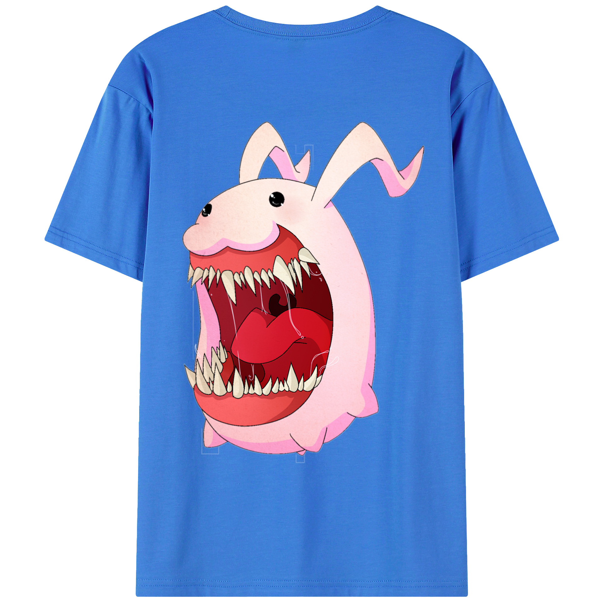 （画像用） Digimon デジタルモンスター/デジモン 綿100％ メンズ半袖Tシャツ（バックプリント） 通気性