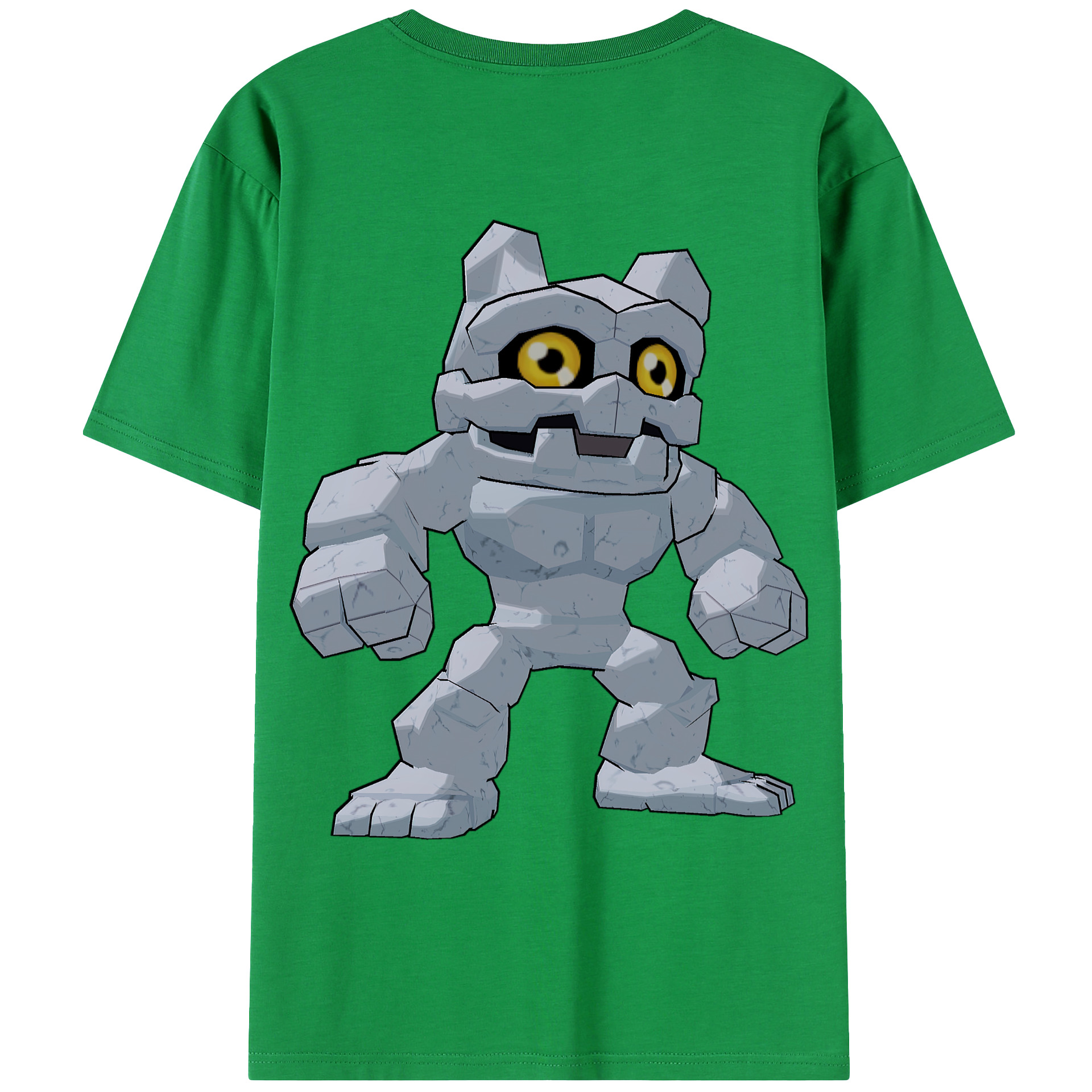 （画像用） Digimon デジタルモンスター/デジモン 綿100％ メンズ半袖Tシャツ（バックプリント） 通気性