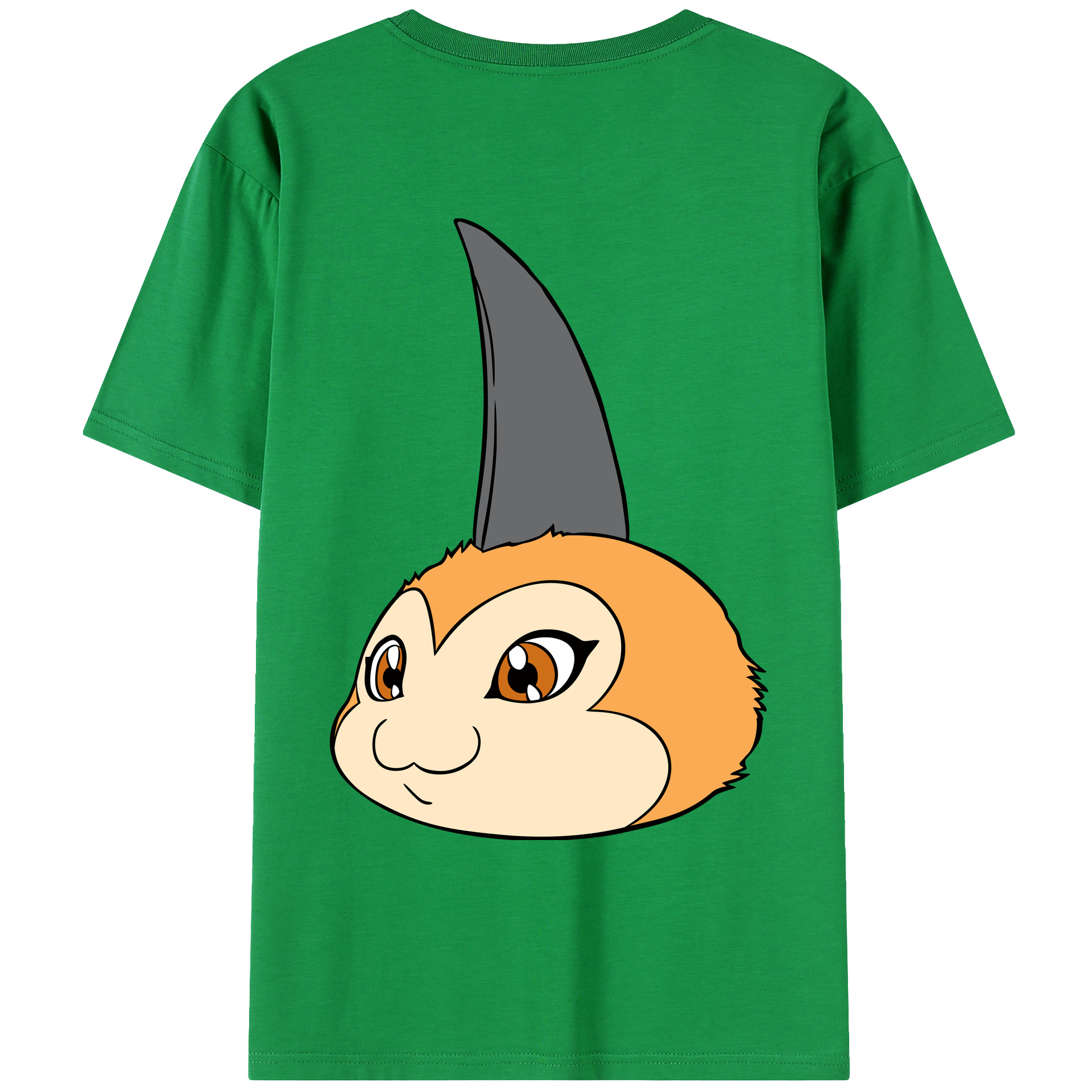 （画像用） Digimon デジタルモンスター/デジモン 綿100％ メンズ半袖Tシャツ（バックプリント） 通気性