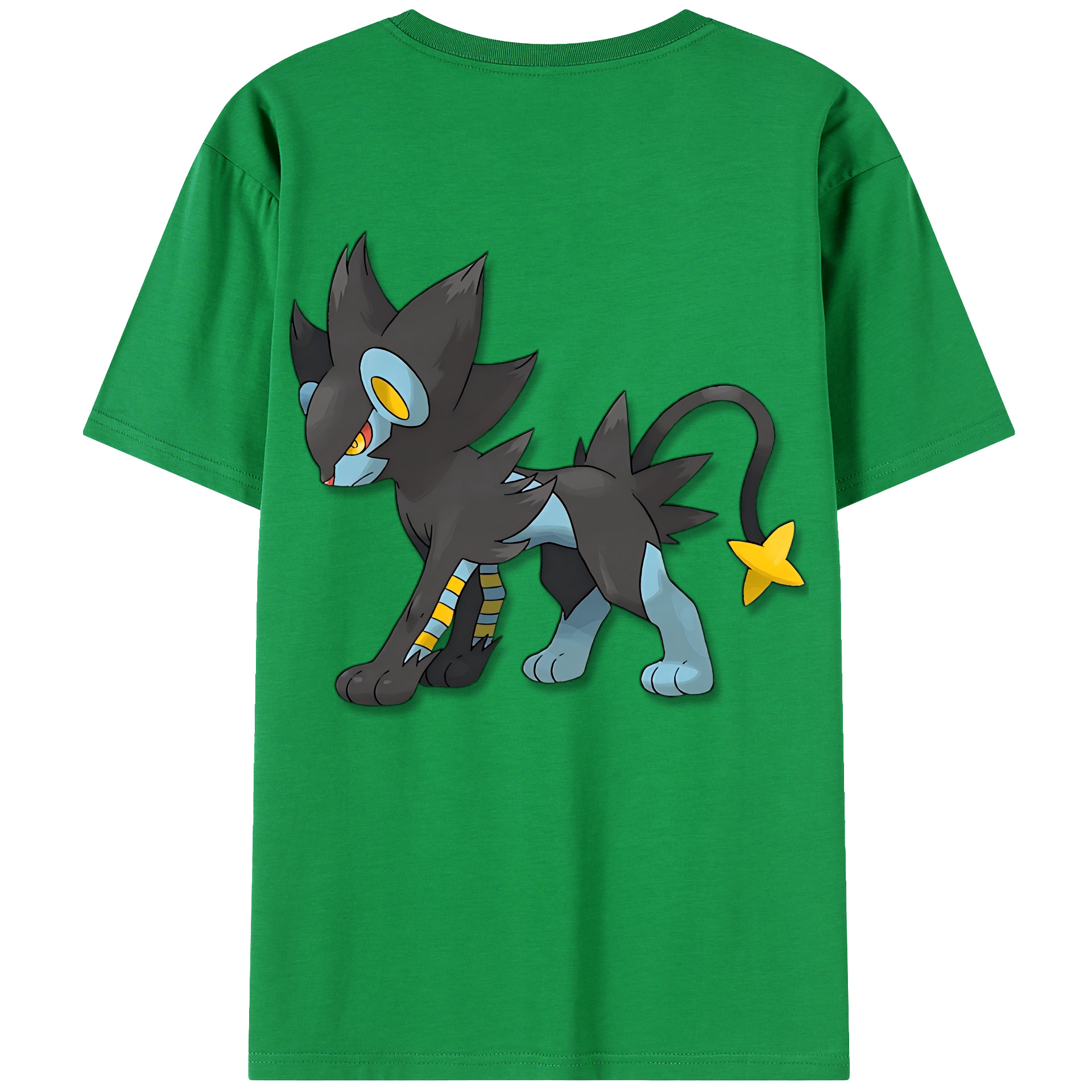 （画像用） Digimon デジタルモンスター/デジモン 綿100％ メンズ半袖Tシャツ（バックプリント） 通気性