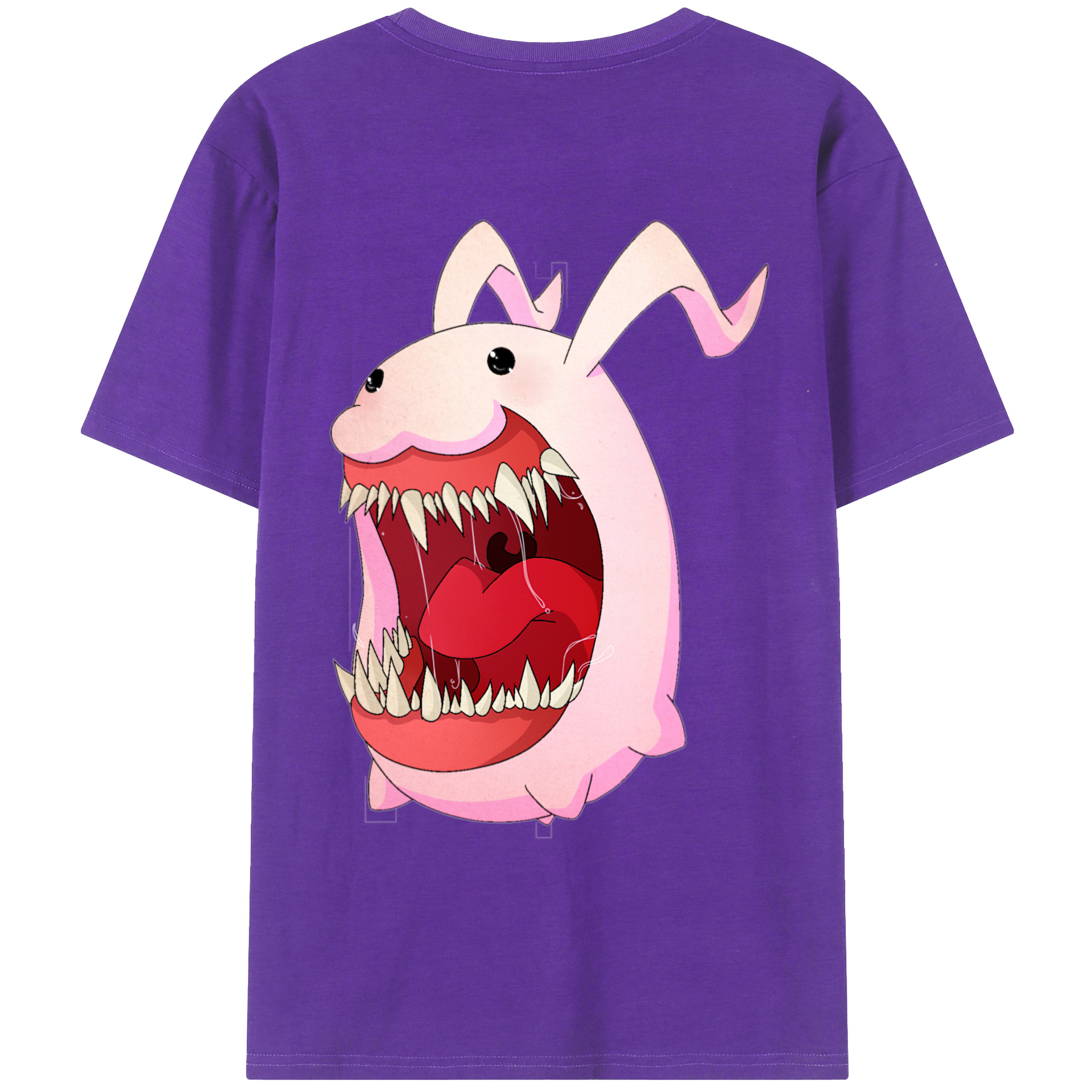 （画像用） Digimon デジタルモンスター/デジモン 綿100％ メンズ半袖Tシャツ（バックプリント） 通気性