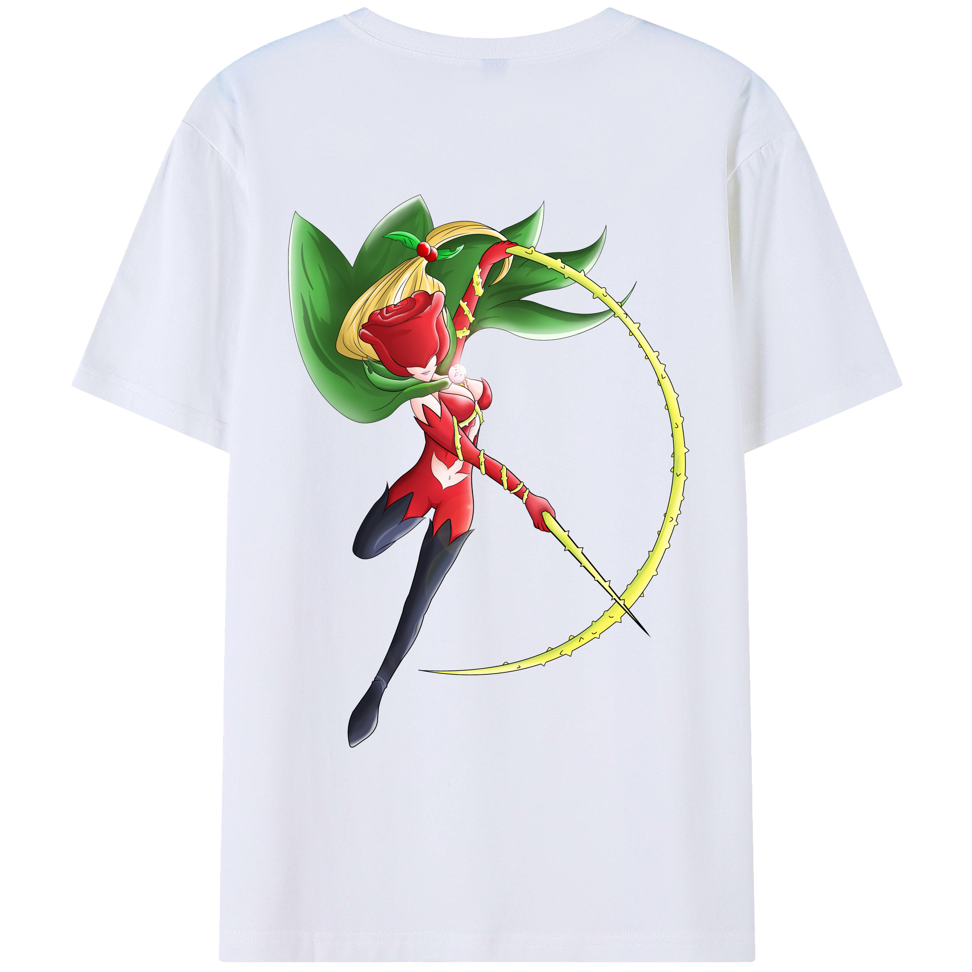 （画像用） Digimon デジタルモンスター/デジモン 綿100％ メンズ半袖Tシャツ（バックプリント） 通気性
