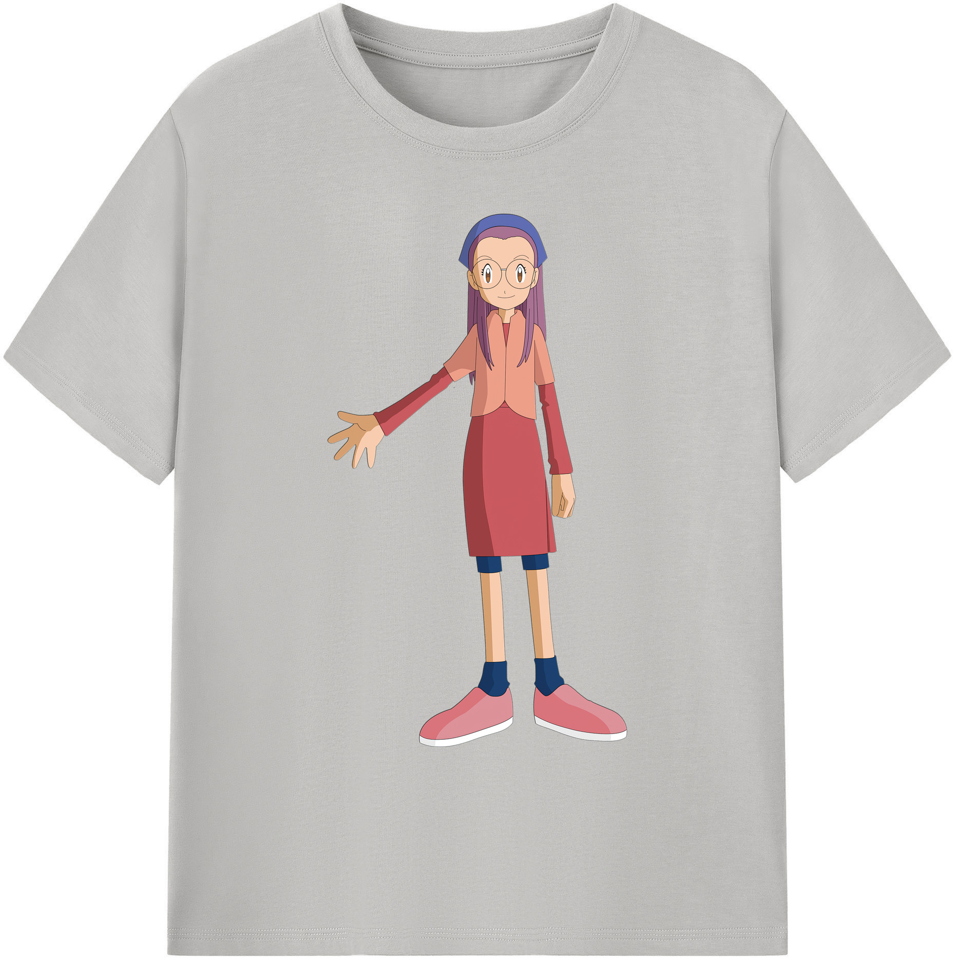 （画像用） Digimon デジタルモンスター/デジモン 綿100％ メンズ半袖Tシャツ｜肌触りやわらか＆通気性