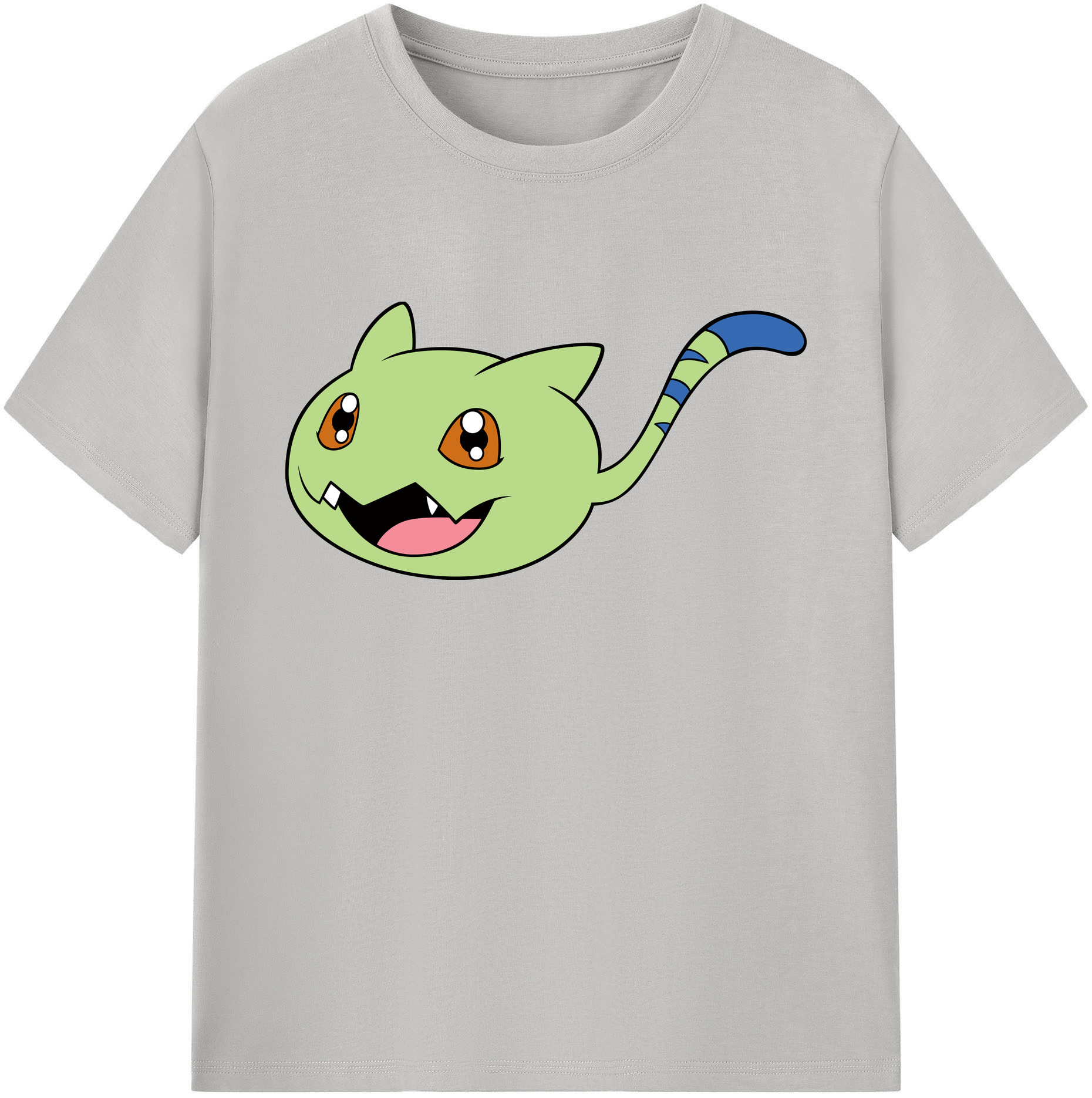 （画像用） Digimon デジタルモンスター/デジモン 綿100％ メンズ半袖Tシャツ｜肌触りやわらか＆通気性