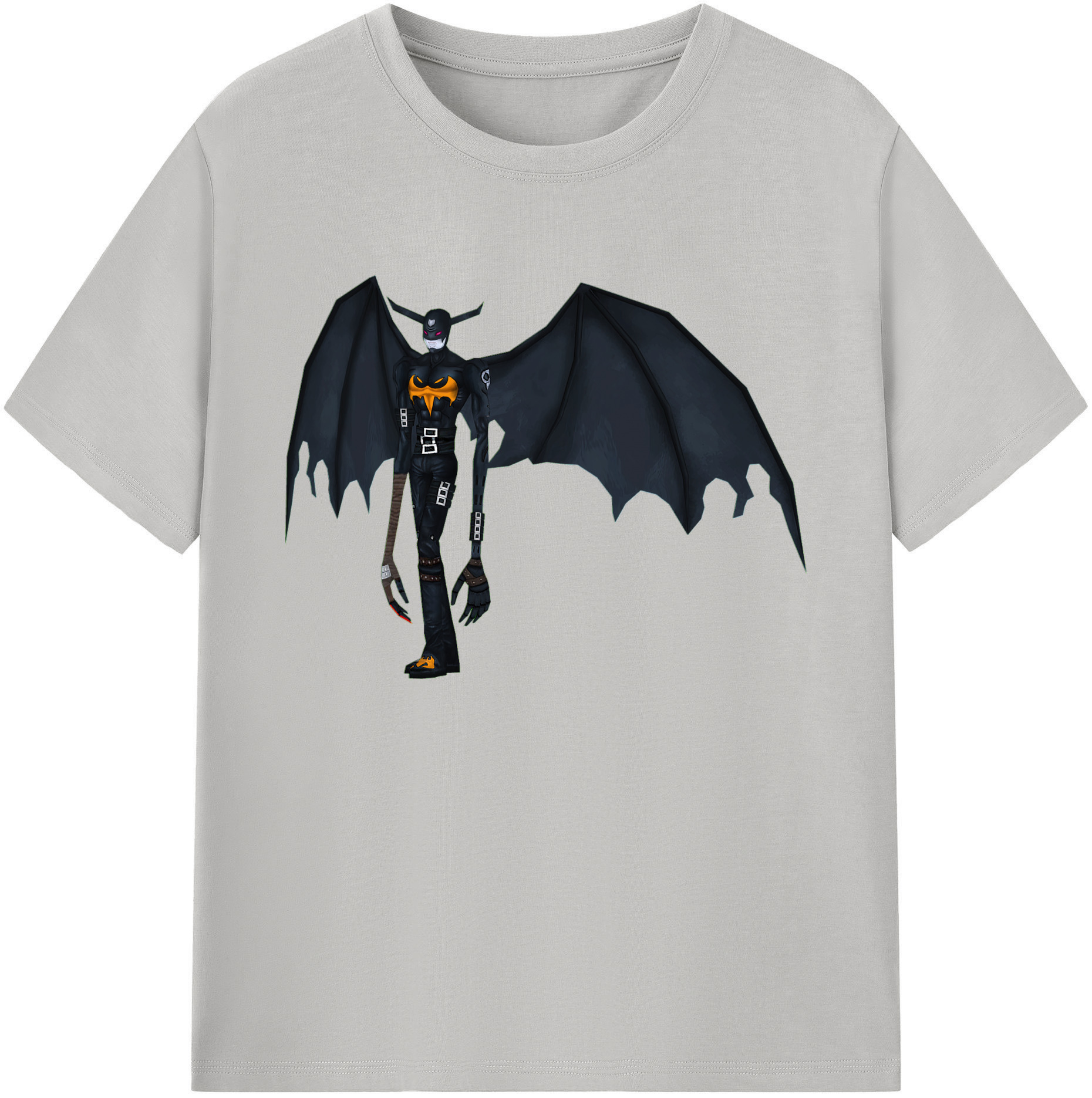 （画像用） Digimon デジタルモンスター/デジモン 綿100％ メンズ半袖Tシャツ｜肌触りやわらか＆通気性