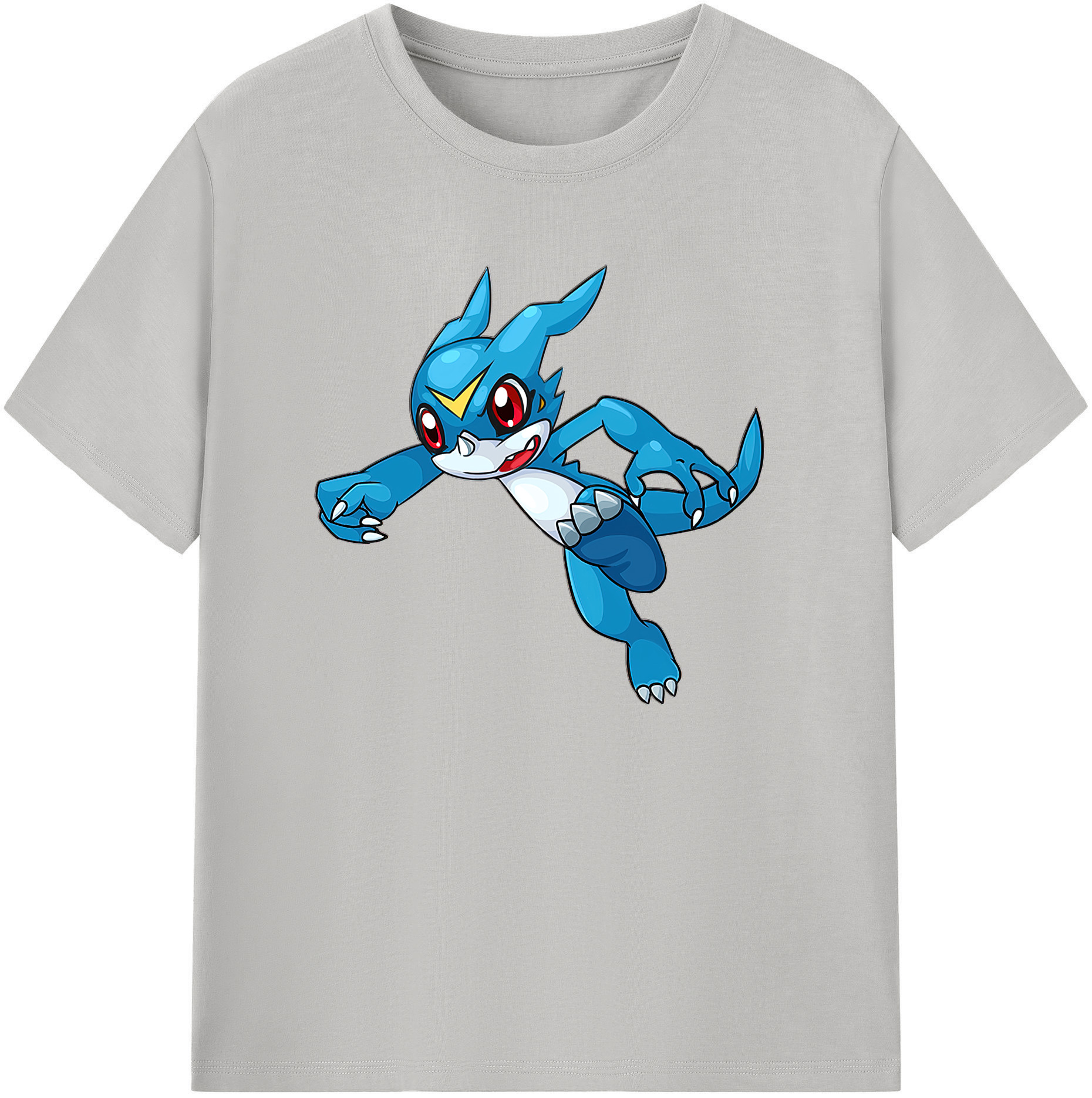 （画像用） Digimon デジタルモンスター/デジモン 綿100％ メンズ半袖Tシャツ｜肌触りやわらか＆通気性