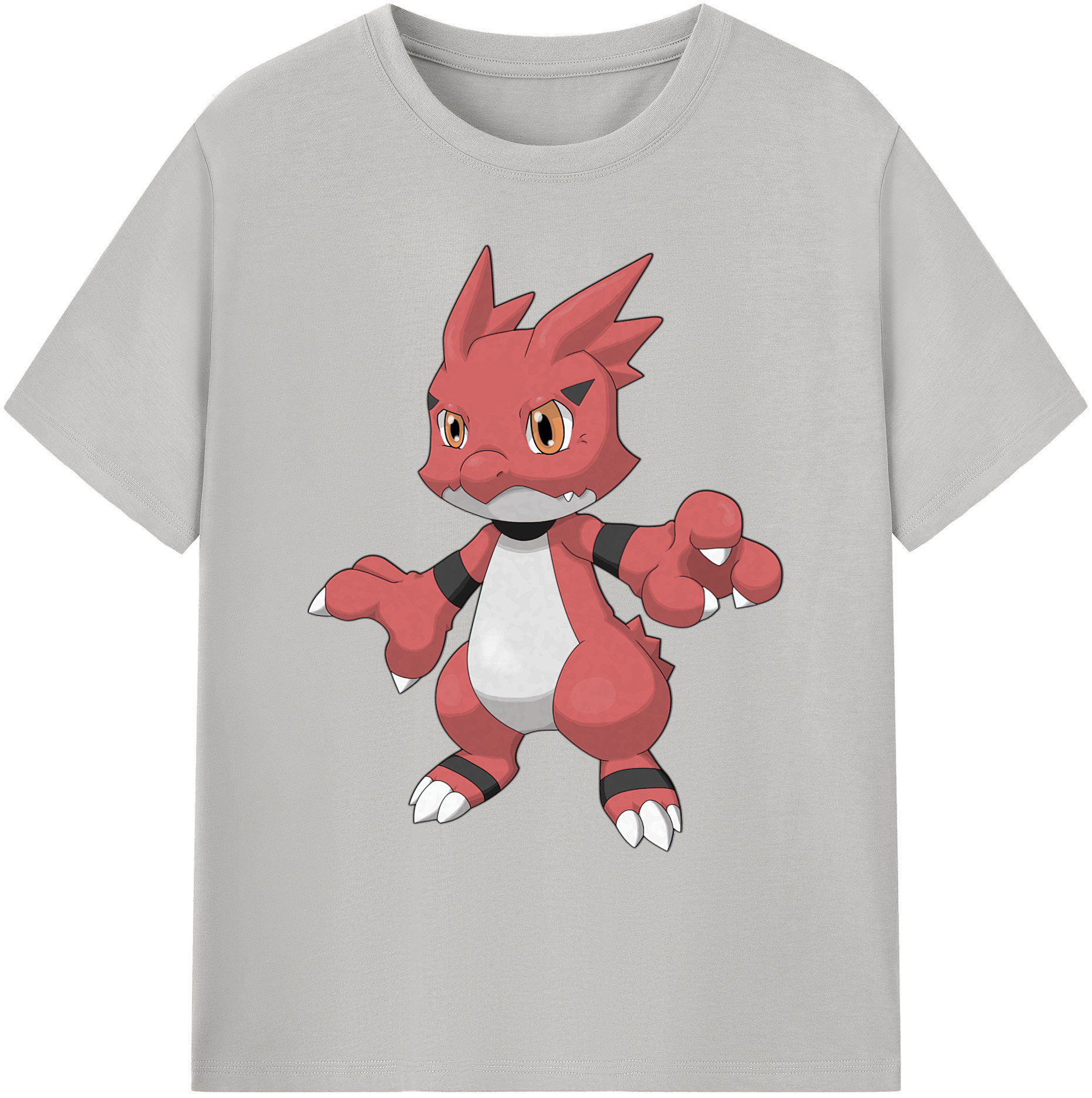 （画像用） Digimon デジタルモンスター/デジモン 綿100％ メンズ半袖Tシャツ｜肌触りやわらか＆通気性