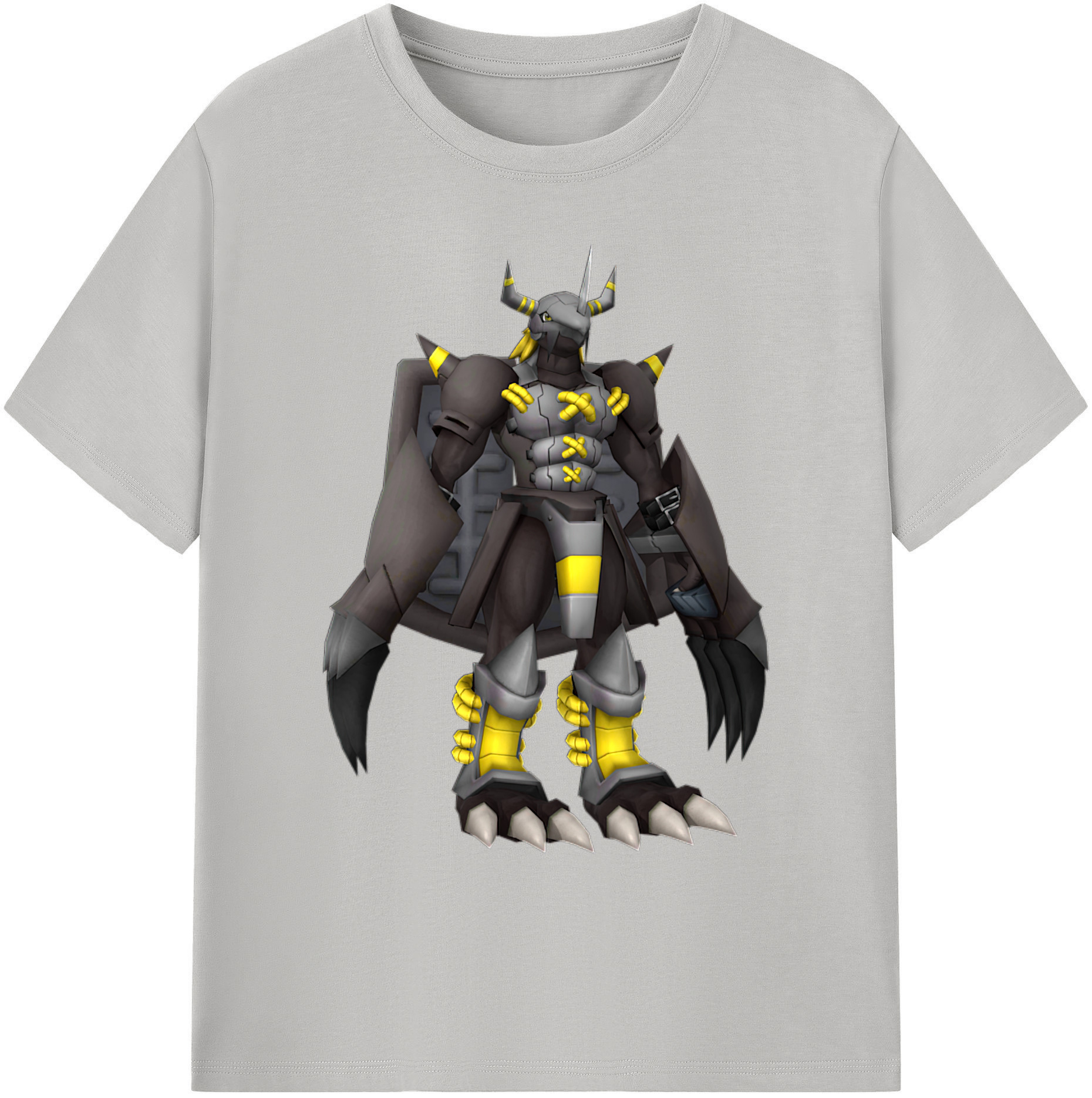 （画像用） Digimon デジタルモンスター/デジモン 綿100％ メンズ半袖Tシャツ｜肌触りやわらか＆通気性