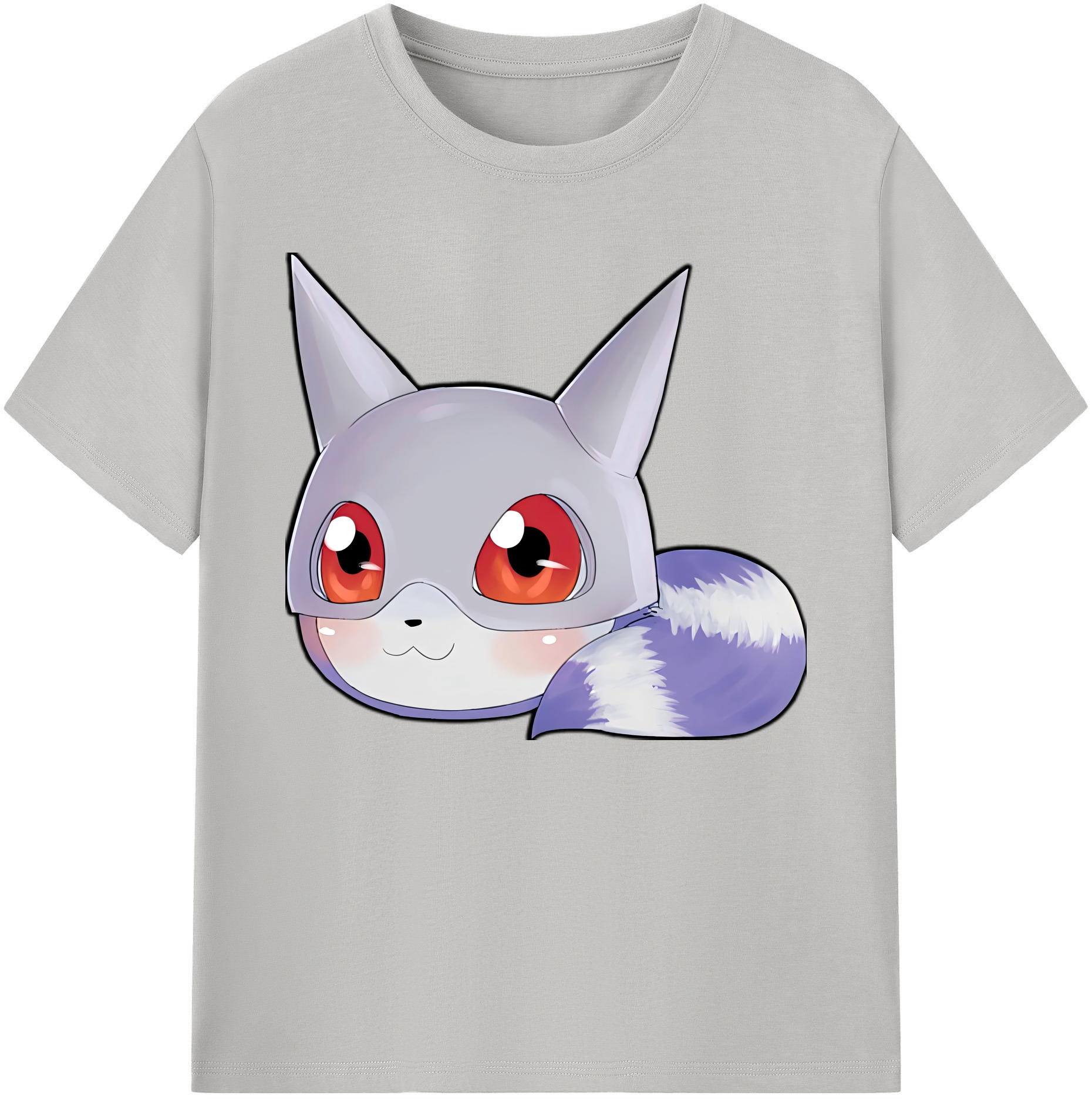（画像用） Digimon デジタルモンスター/デジモン 綿100％ メンズ半袖Tシャツ｜肌触りやわらか＆通気性