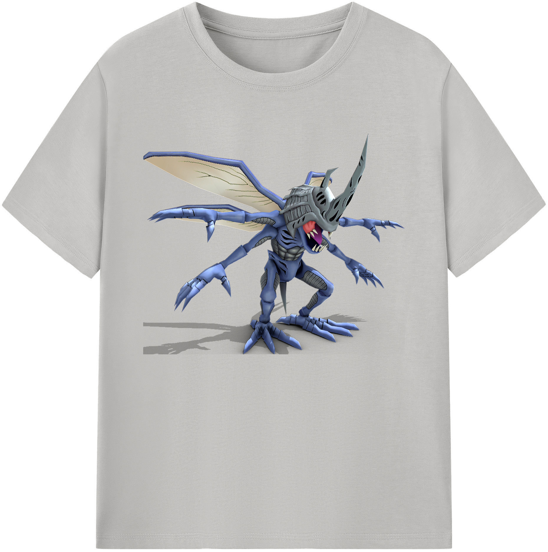 （画像用） Digimon デジタルモンスター/デジモン 綿100％ メンズ半袖Tシャツ｜肌触りやわらか＆通気性