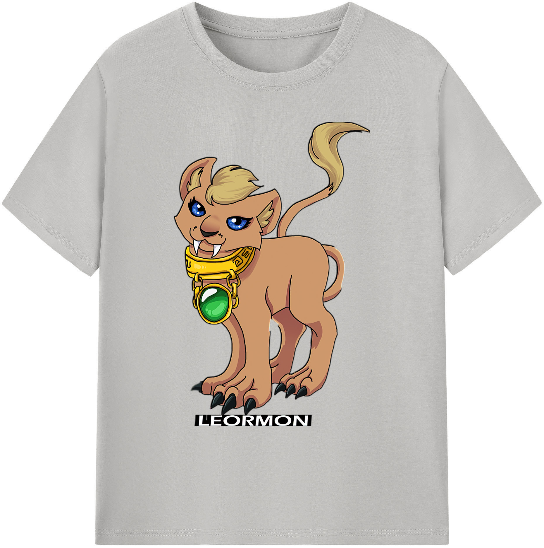 （画像用） Digimon デジタルモンスター/デジモン 綿100％ メンズ半袖Tシャツ｜肌触りやわらか＆通気性