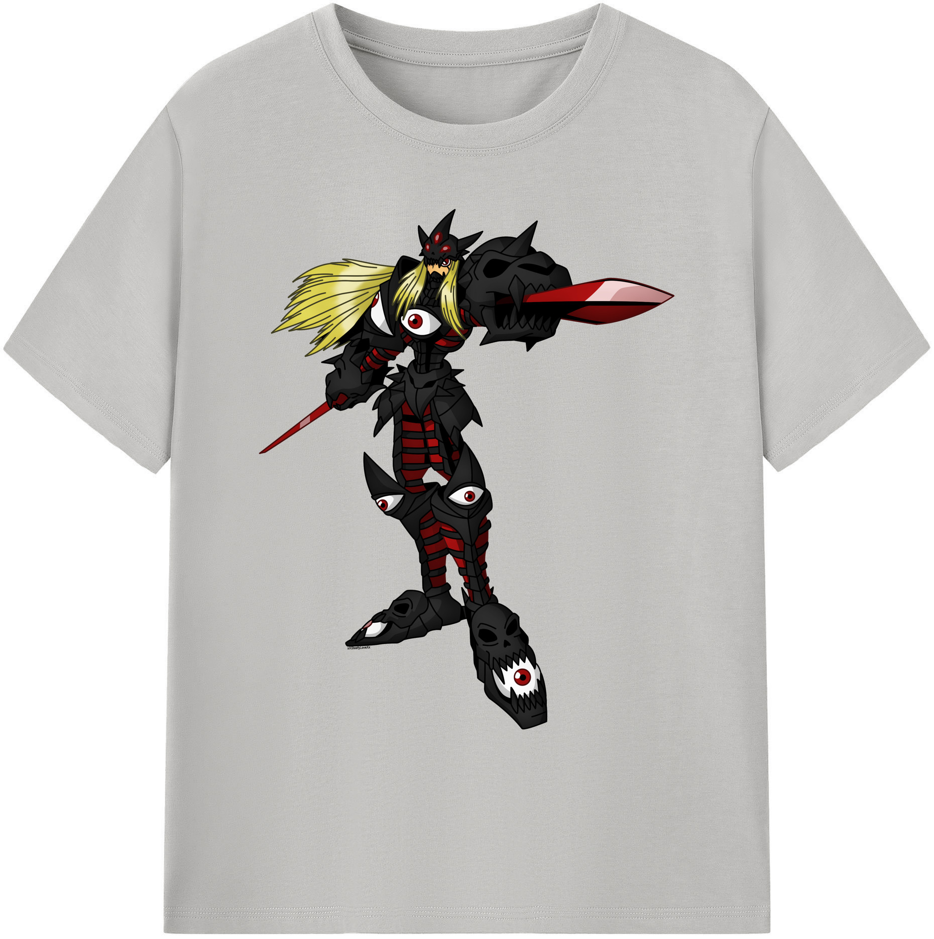 （画像用） Digimon デジタルモンスター/デジモン 綿100％ メンズ半袖Tシャツ｜肌触りやわらか＆通気性