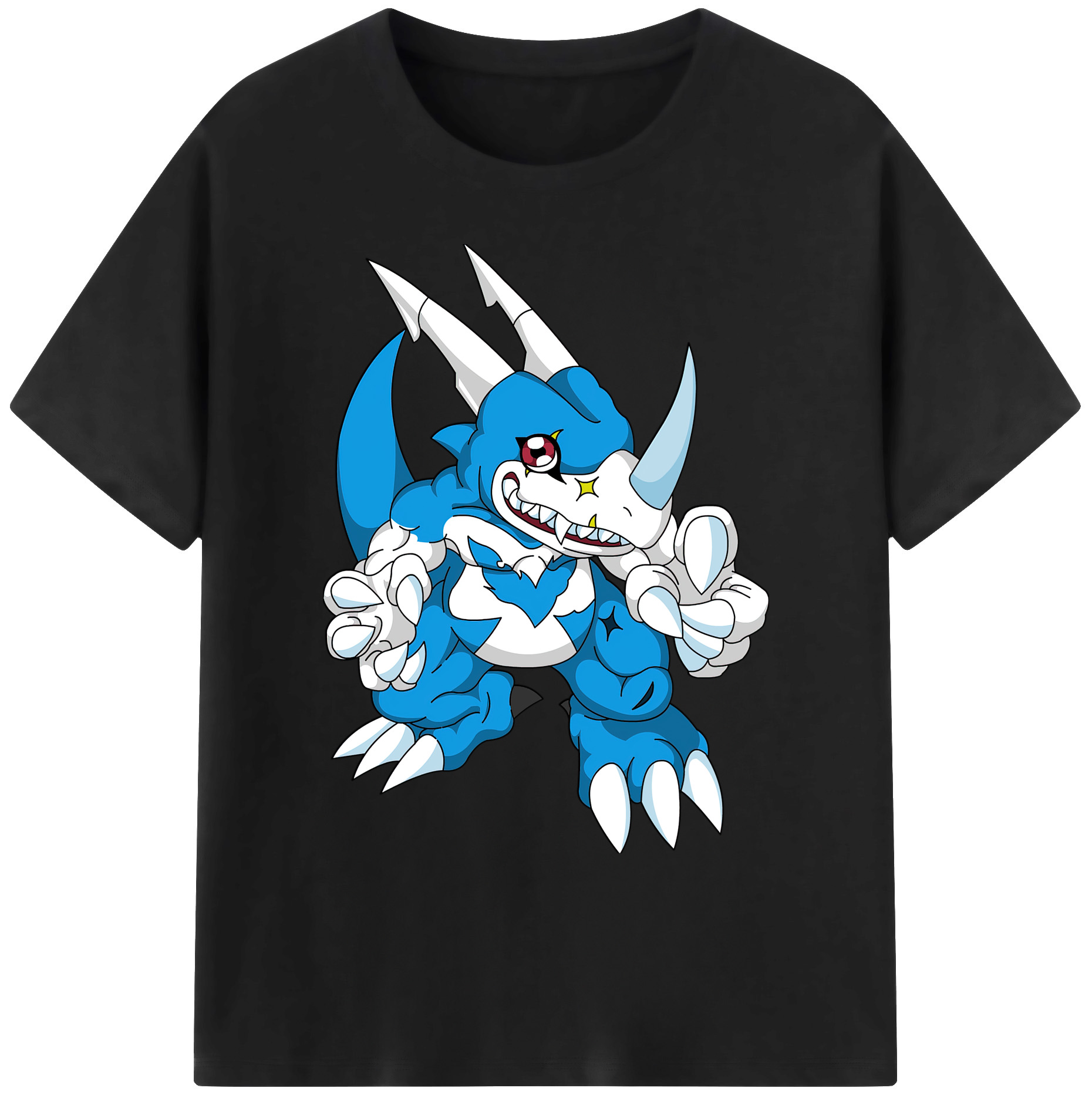 （画像用） Digimon デジタルモンスター/デジモン 綿100％ メンズ半袖Tシャツ｜肌触りやわらか＆通気性
