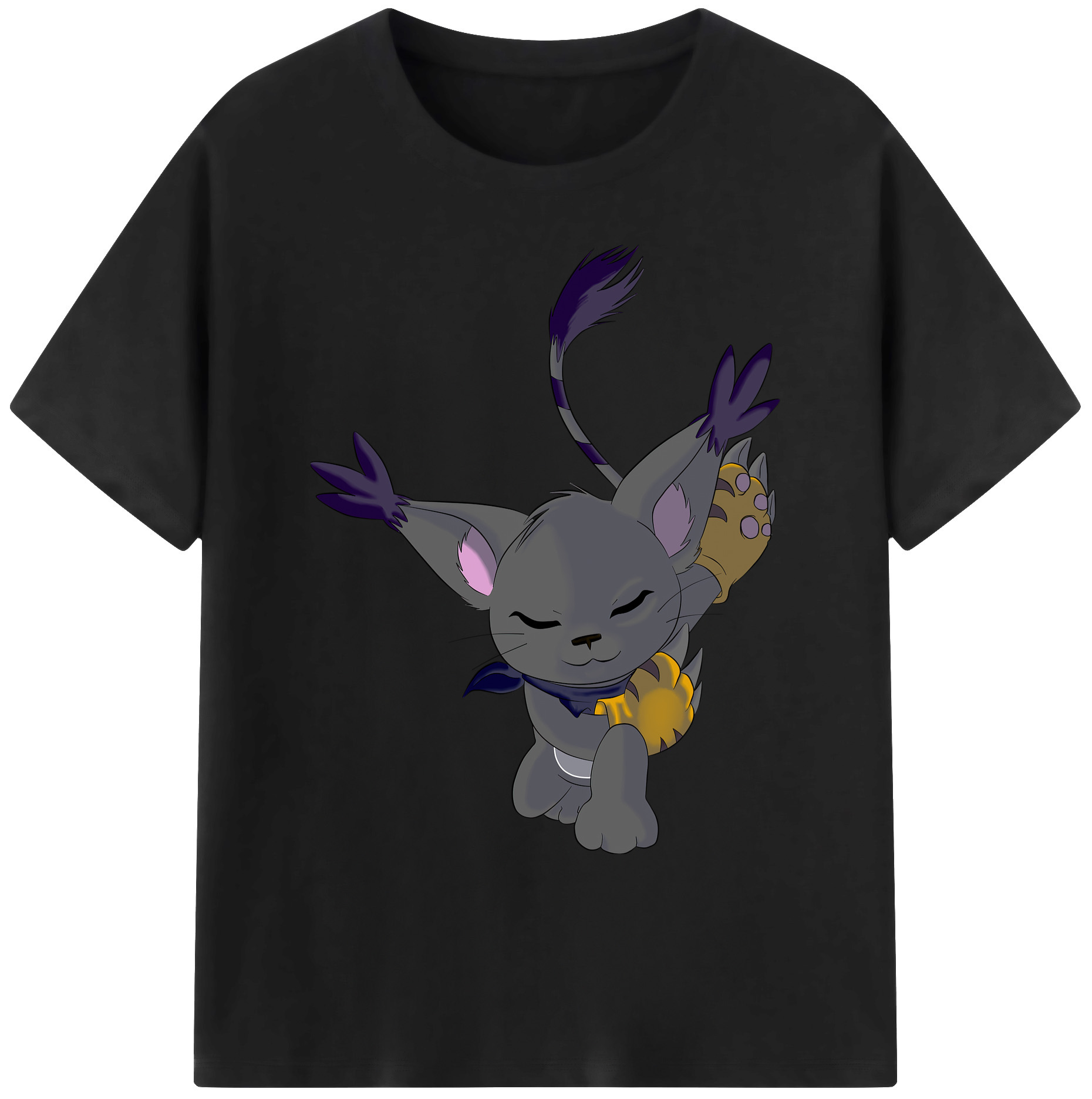 （画像用） Digimon デジタルモンスター/デジモン 綿100％ メンズ半袖Tシャツ｜肌触りやわらか＆通気性