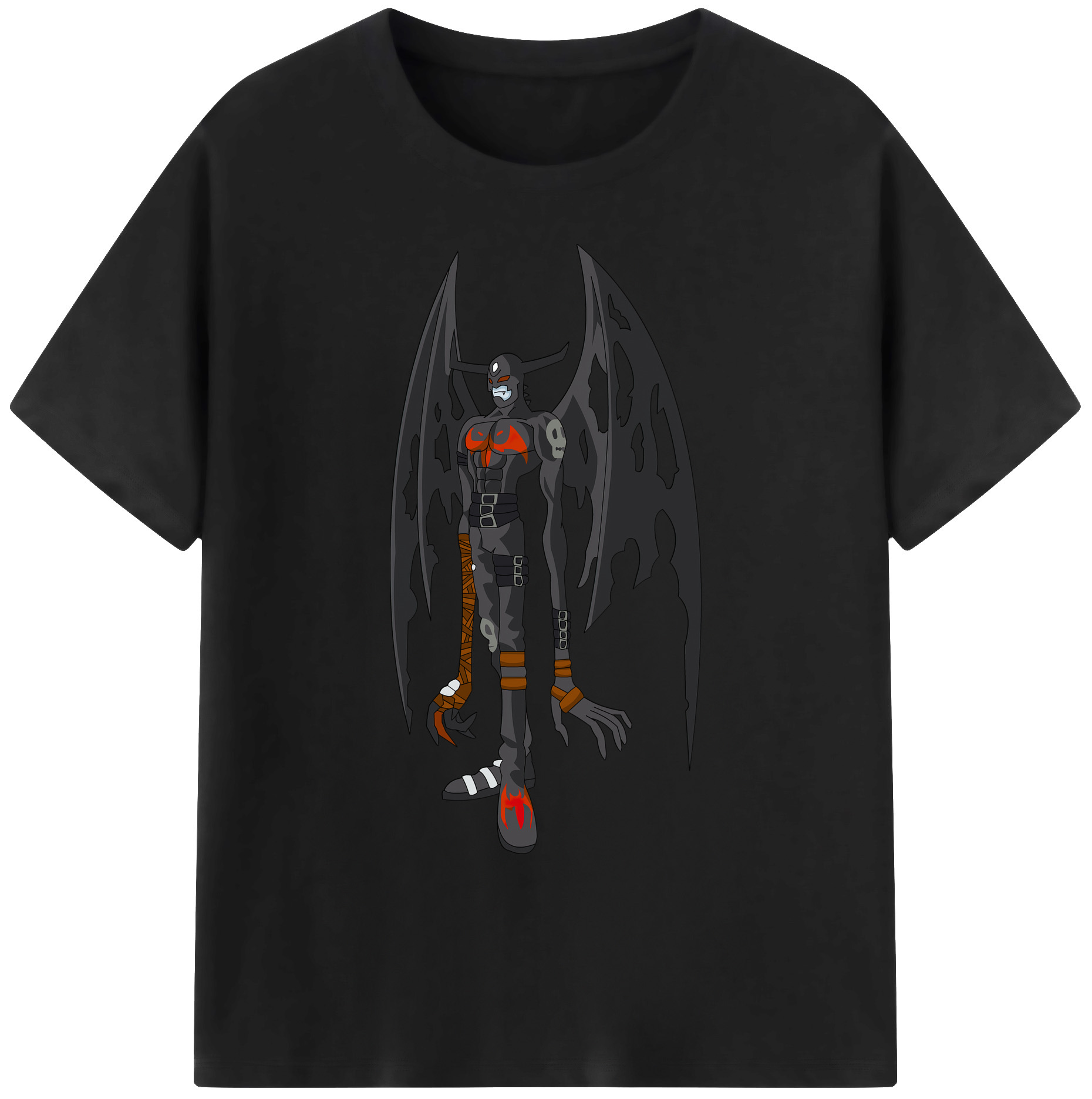 （画像用） Digimon デジタルモンスター/デジモン 綿100％ メンズ半袖Tシャツ｜肌触りやわらか＆通気性