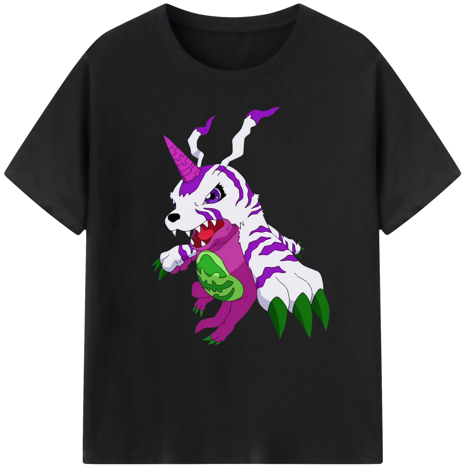 （画像用） Digimon デジタルモンスター/デジモン 綿100％ メンズ半袖Tシャツ｜肌触りやわらか＆通気性